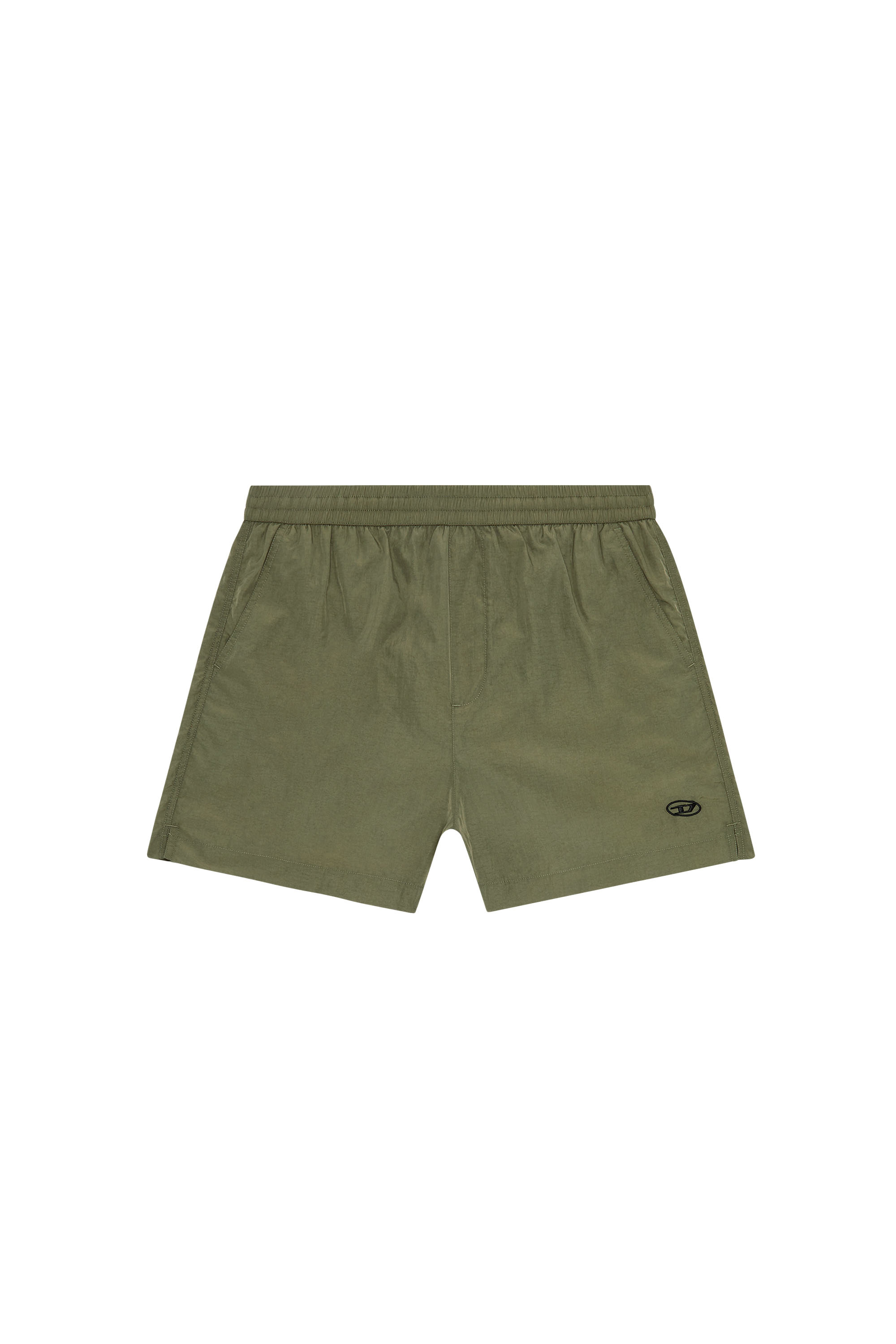 Diesel - BMBX-RIO-41CM-PARACHUTE, Male's Nylon board shorts in Military Green - 4