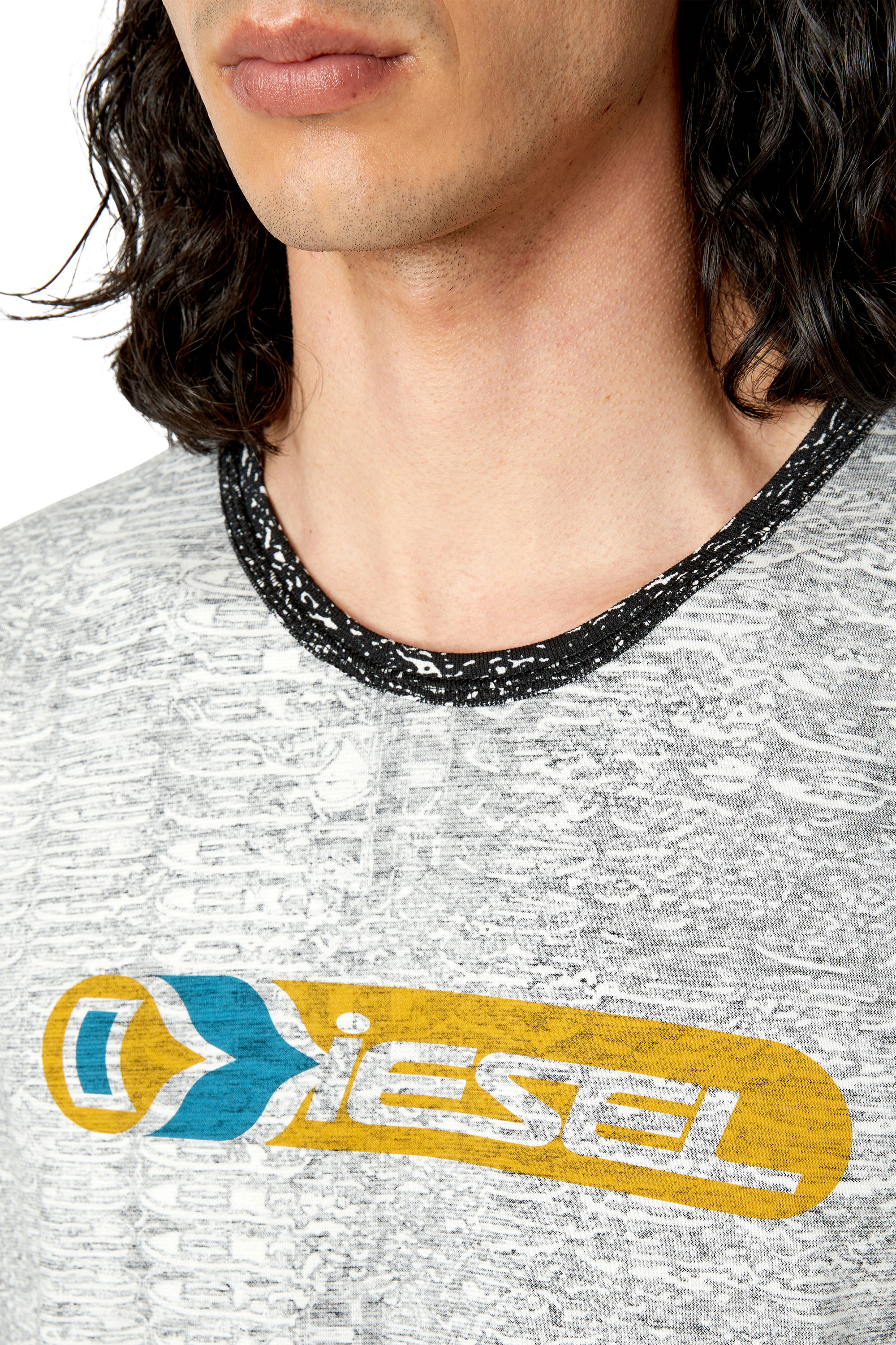 Diesel - T-INYSIDE, Grey - Image 4