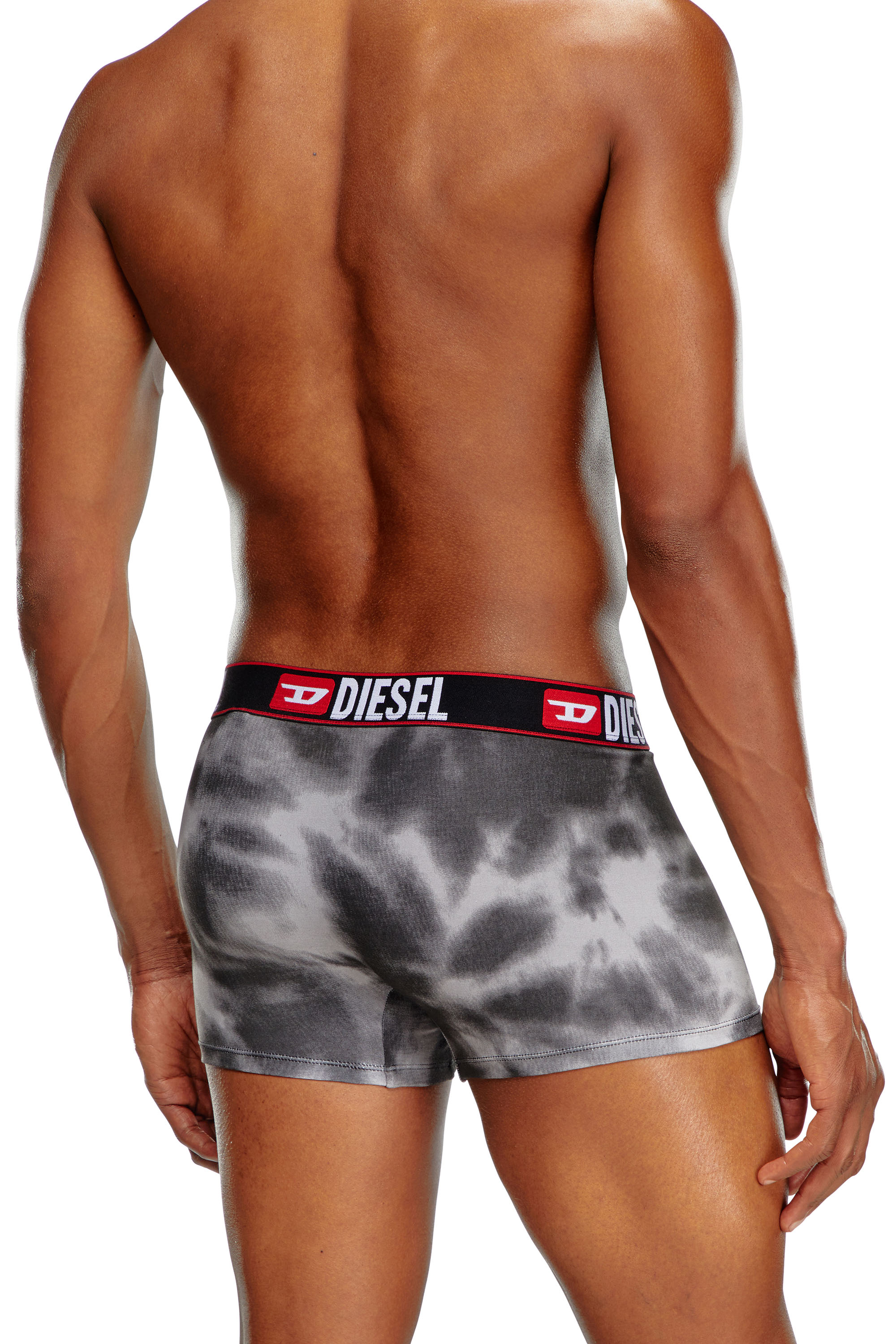 Diesel - UMBX-DAMIENTHREEPACK, Male's 3-pack of boxer briefs with cloudy motif in Black/Grey - 3