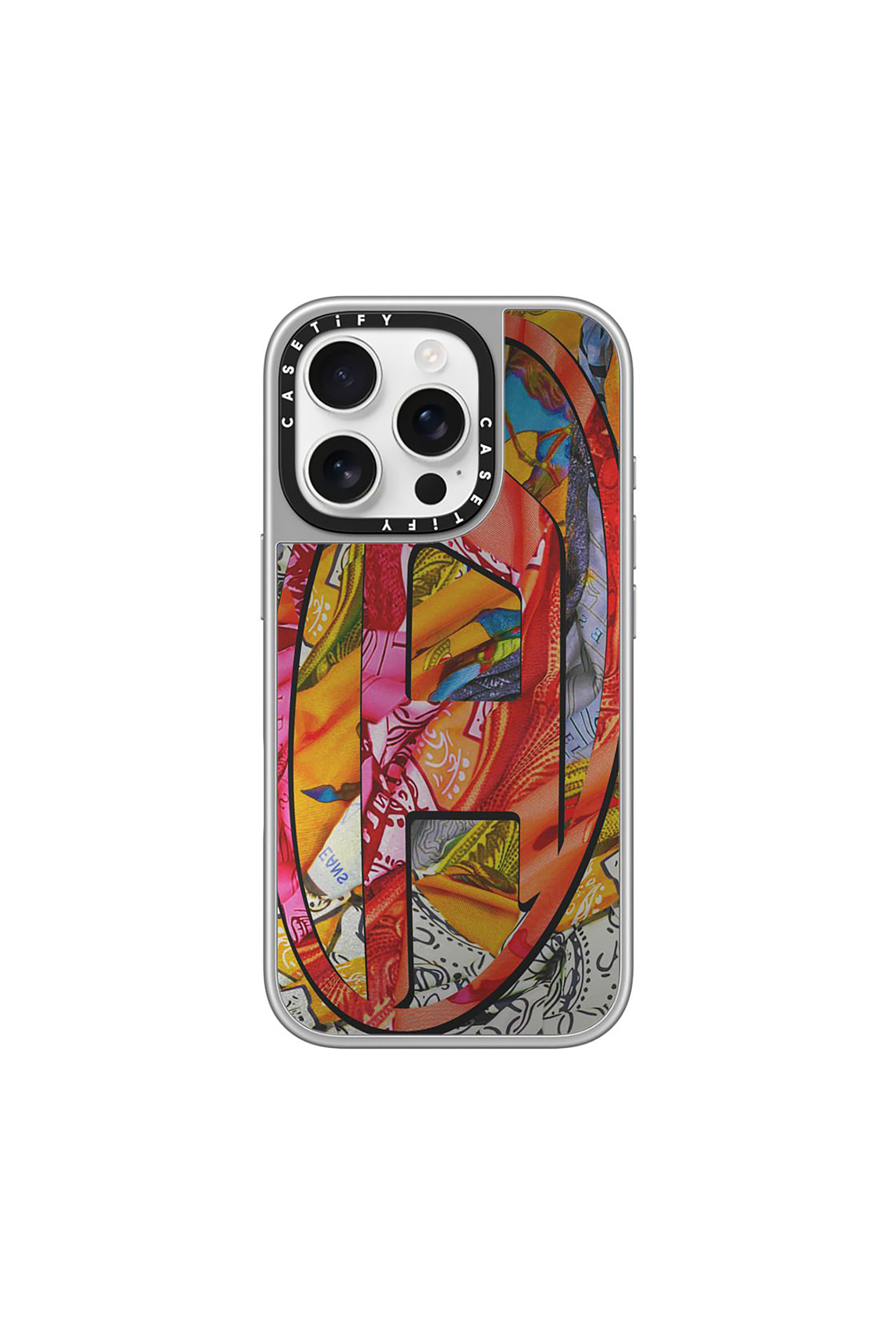 Diesel - 60334 CASETIFY MOULDED CASE, Coque MagSafe Bandana iPhone 16 Pro Mixte in Polychrome - 2