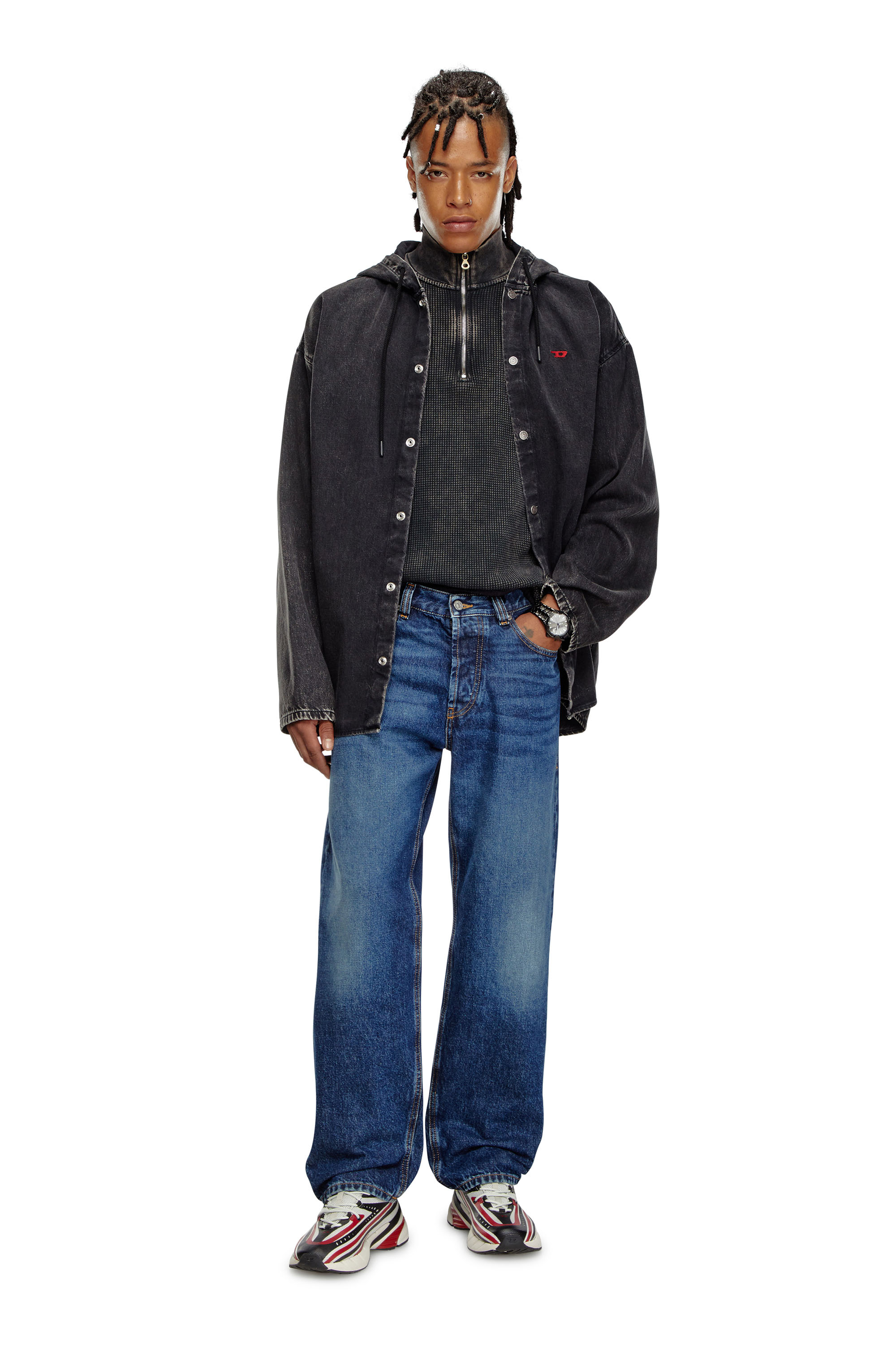 Diesel - Male's Regular Jeans 2010 D-Macs 09I27, Dark Blue - 1