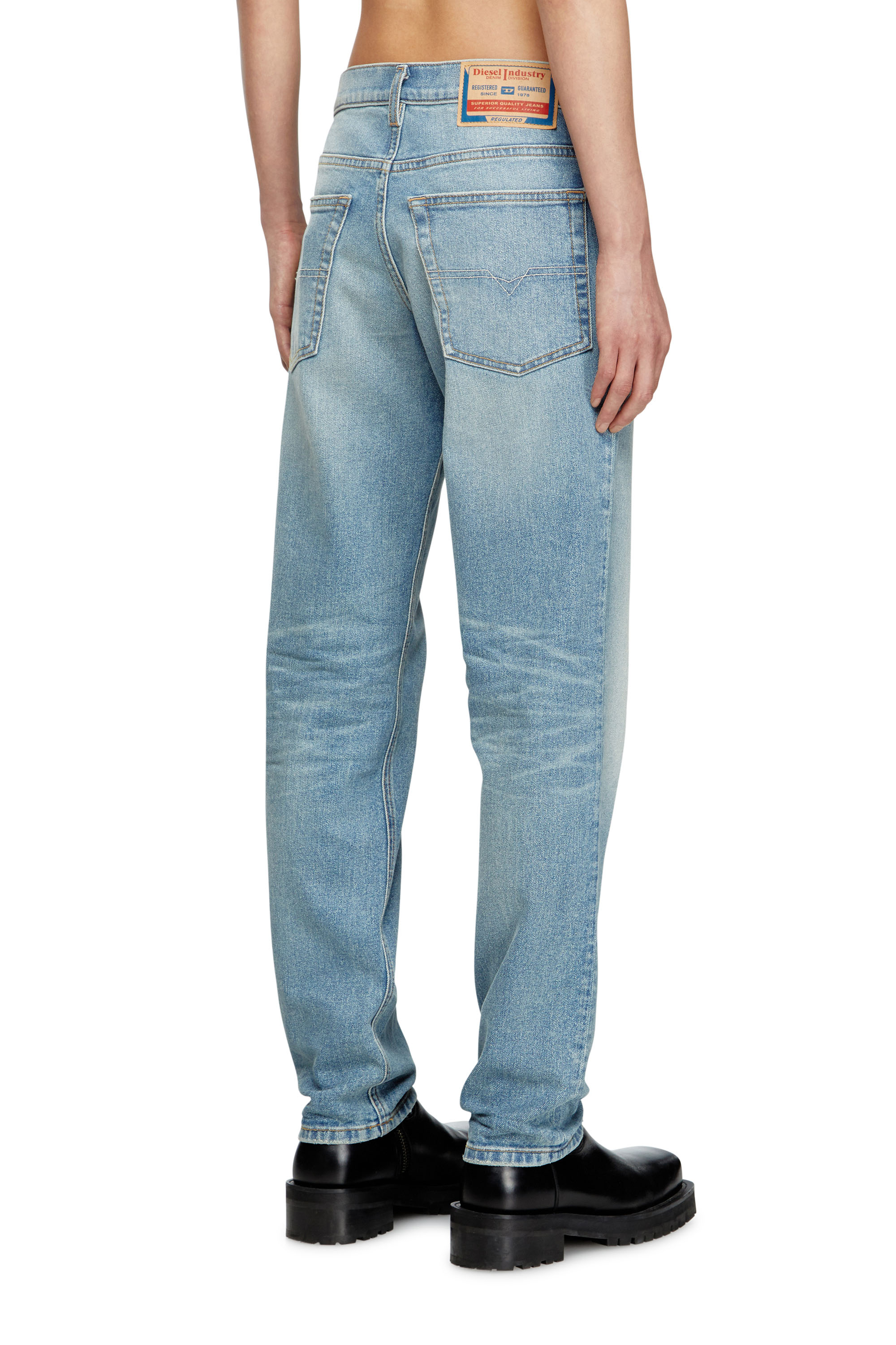 Diesel - Male's Regular Jeans 2023 D-Finitive 0DBEH, Light Blue - 4