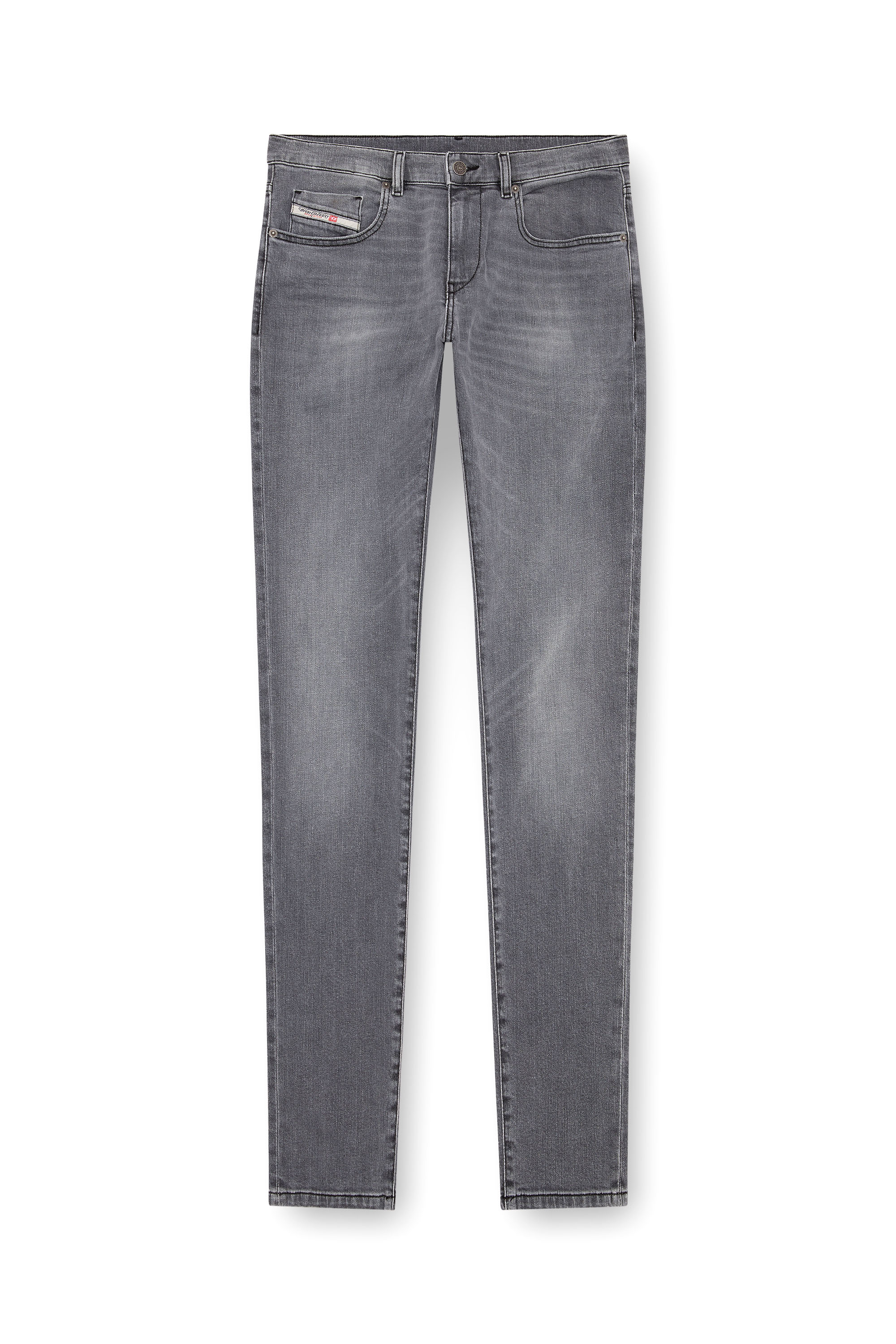 Diesel - Male Slim Jeans 2019 D-Strukt 0GRDK, Dark Grey - Image 3
