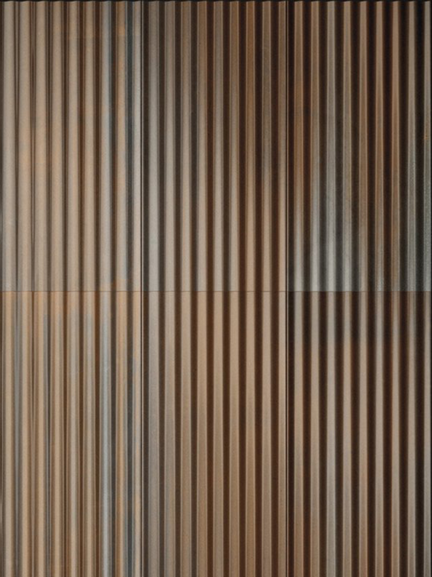 RIBBED OXIDE - WALL TILES, Rusty