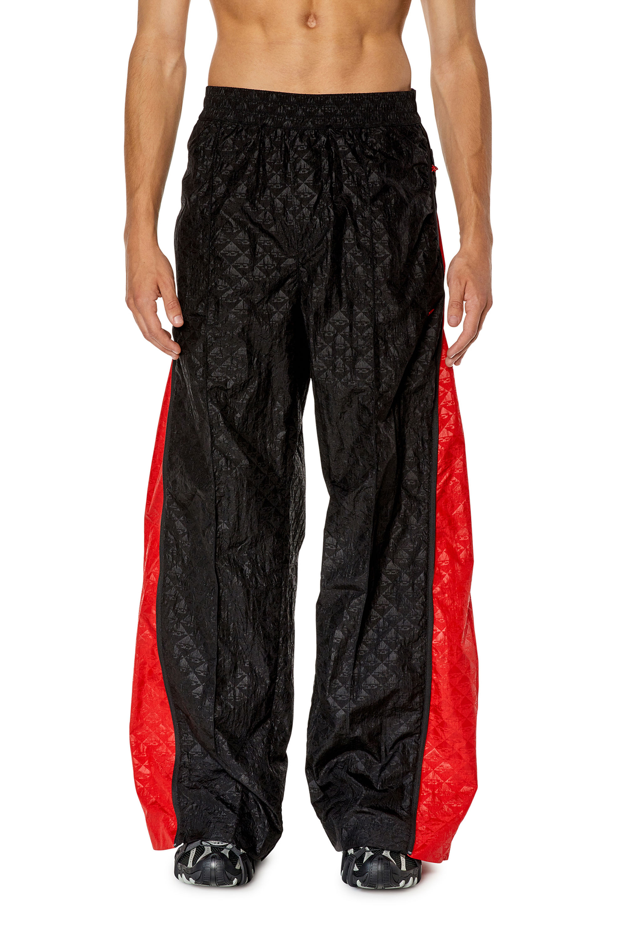 Diesel - AMWB-LAIRD-HT12, Male Expandable monogram track pants in Multicolor - Image 1