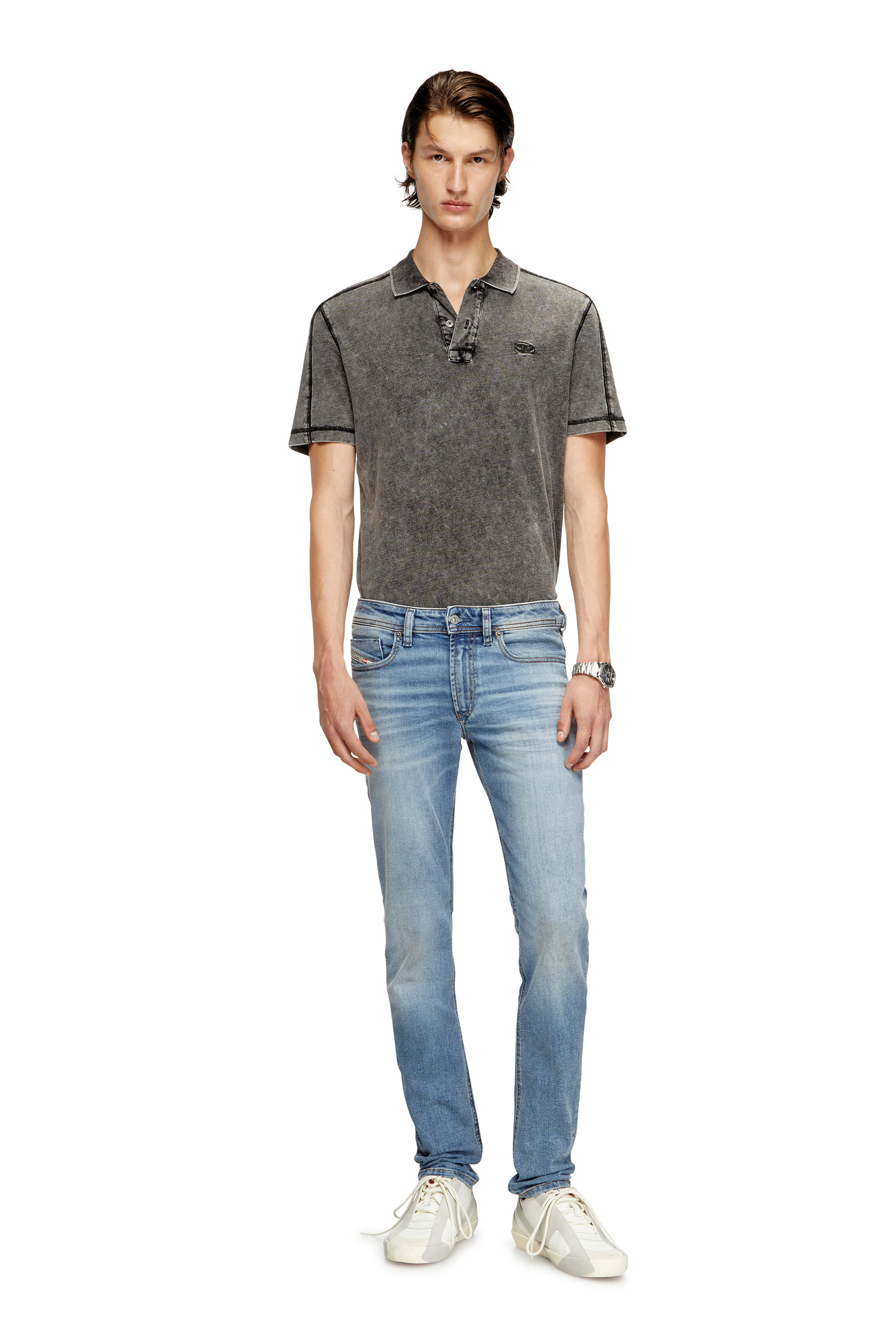 Diesel - Male's Skinny Jeans 1979 Sleenker 0DBDQ, Light Blue - 2