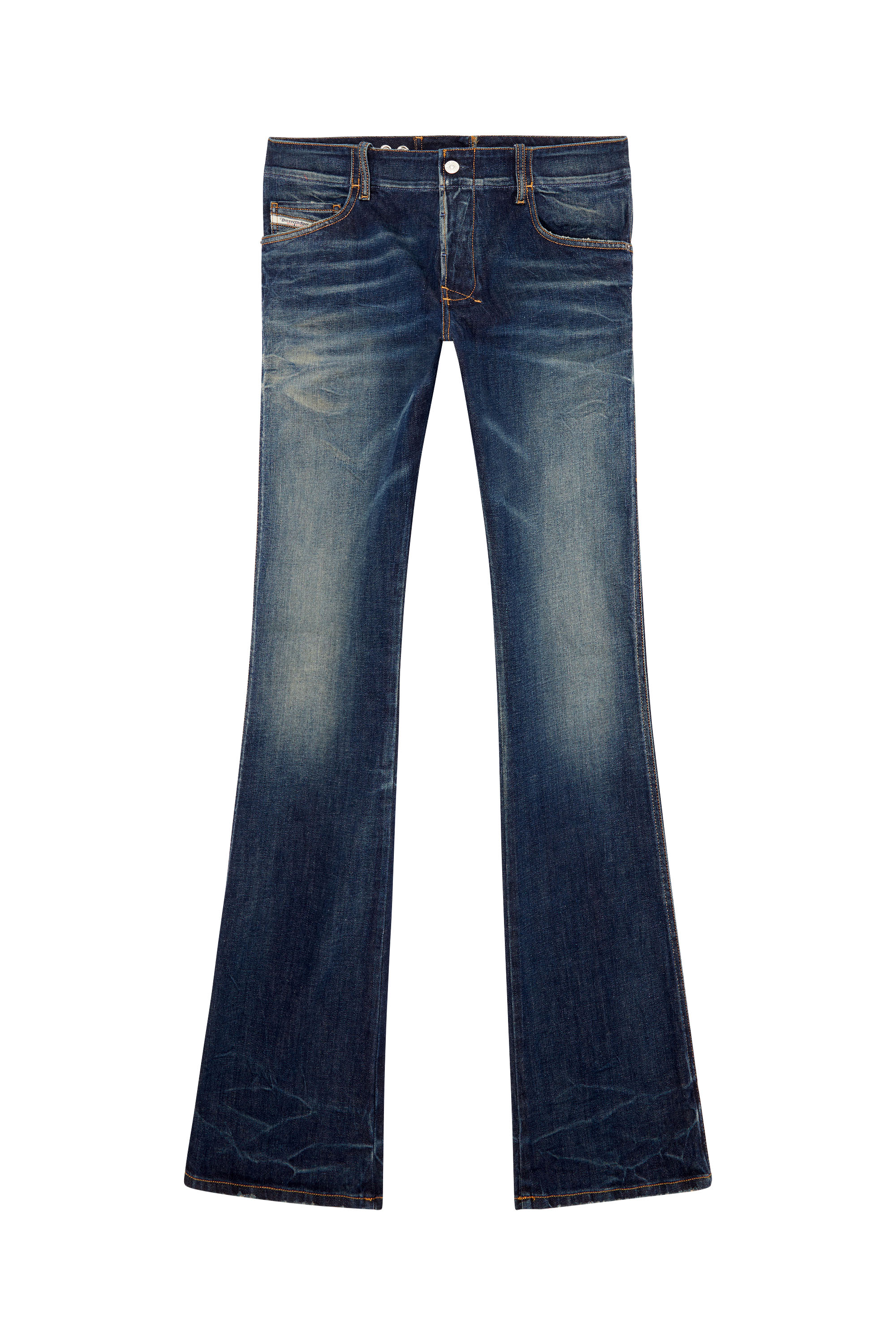 Diesel - Bootcut Jeans D-Backler 09H79, Dark Blue - Image 6
