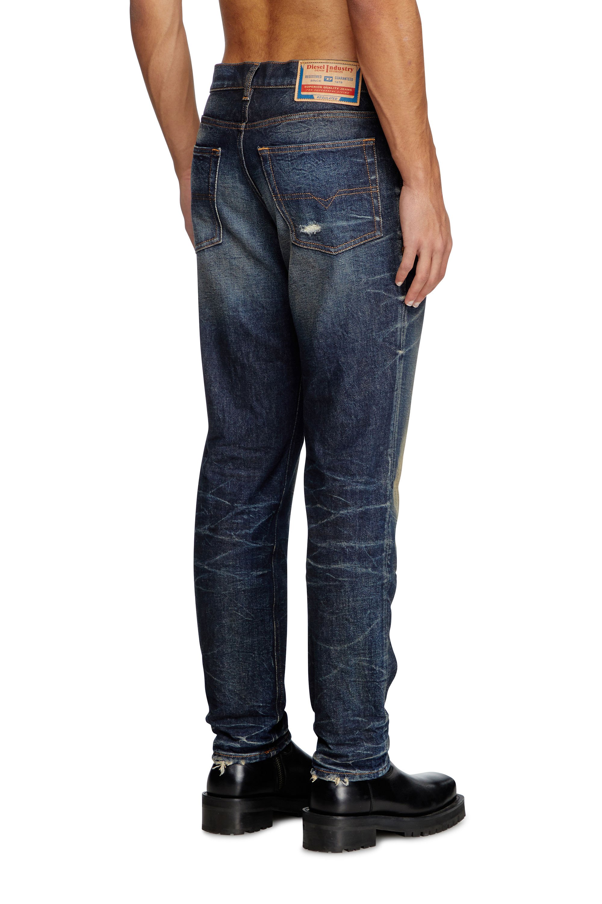 Diesel - Male's Regular Jeans 2023 D-Finitive 09L22, Dark Blue - 3