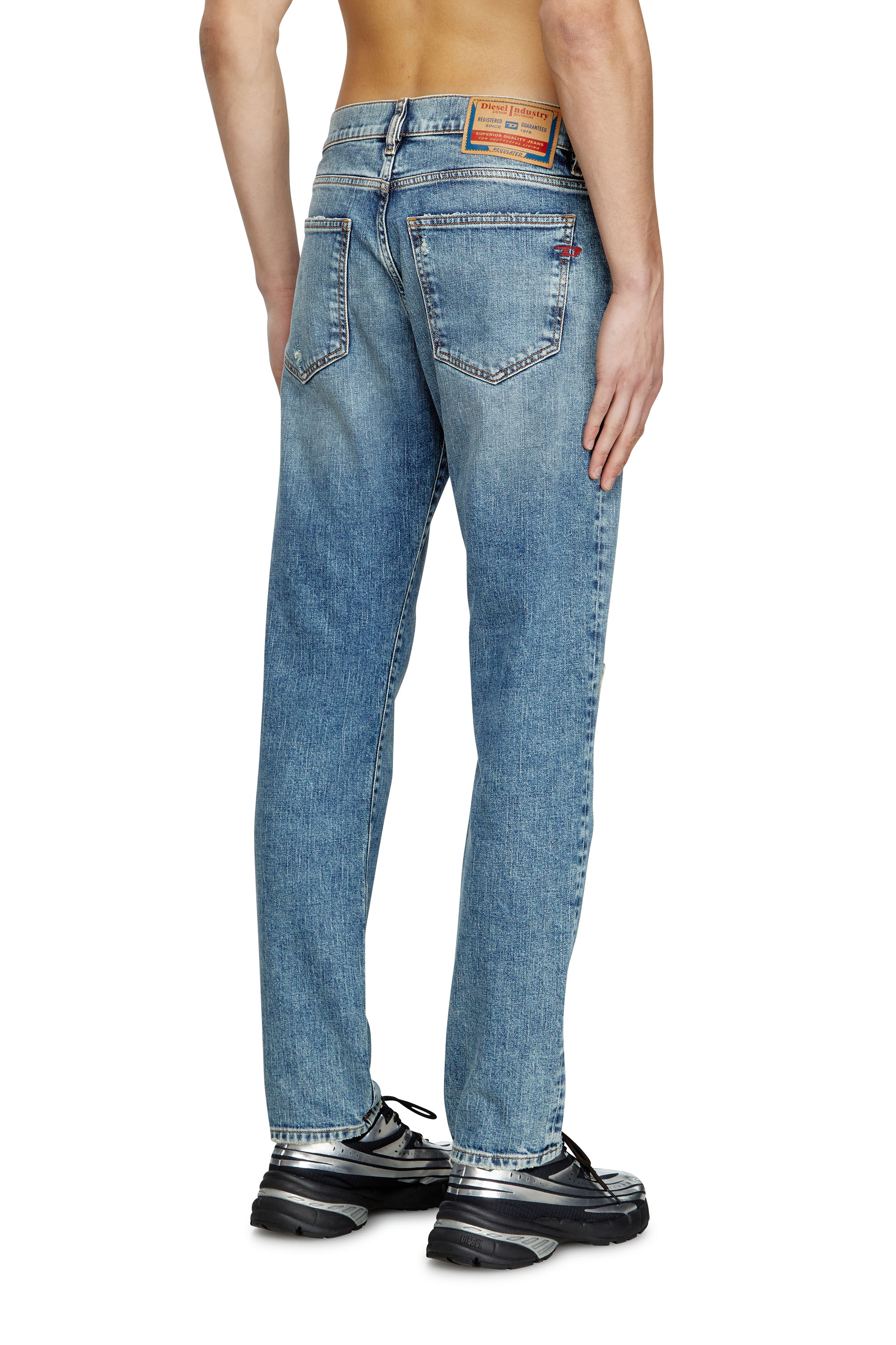 Diesel - Male's Slim Jeans 2019 D-Strukt 09L34, Light Blue - 4