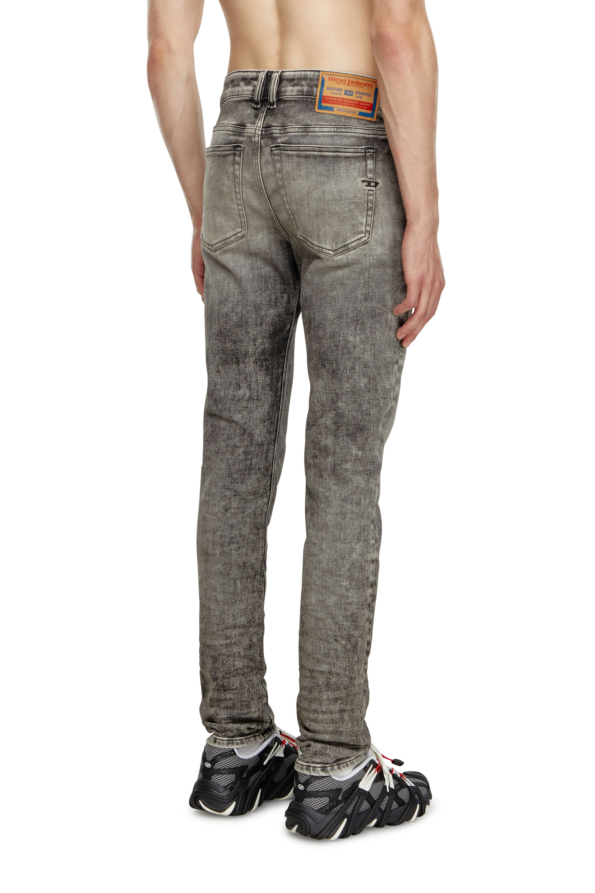 Diesel - Male Skinny Jeans 1979 Sleenker 09J28, Grey - Image 4