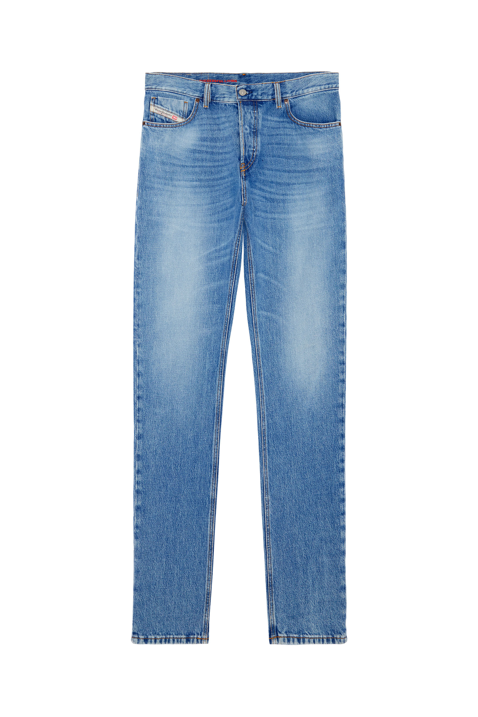Diesel - Straight Jeans 1995 D-Sark 09C15, Bleu Clair - Image 3