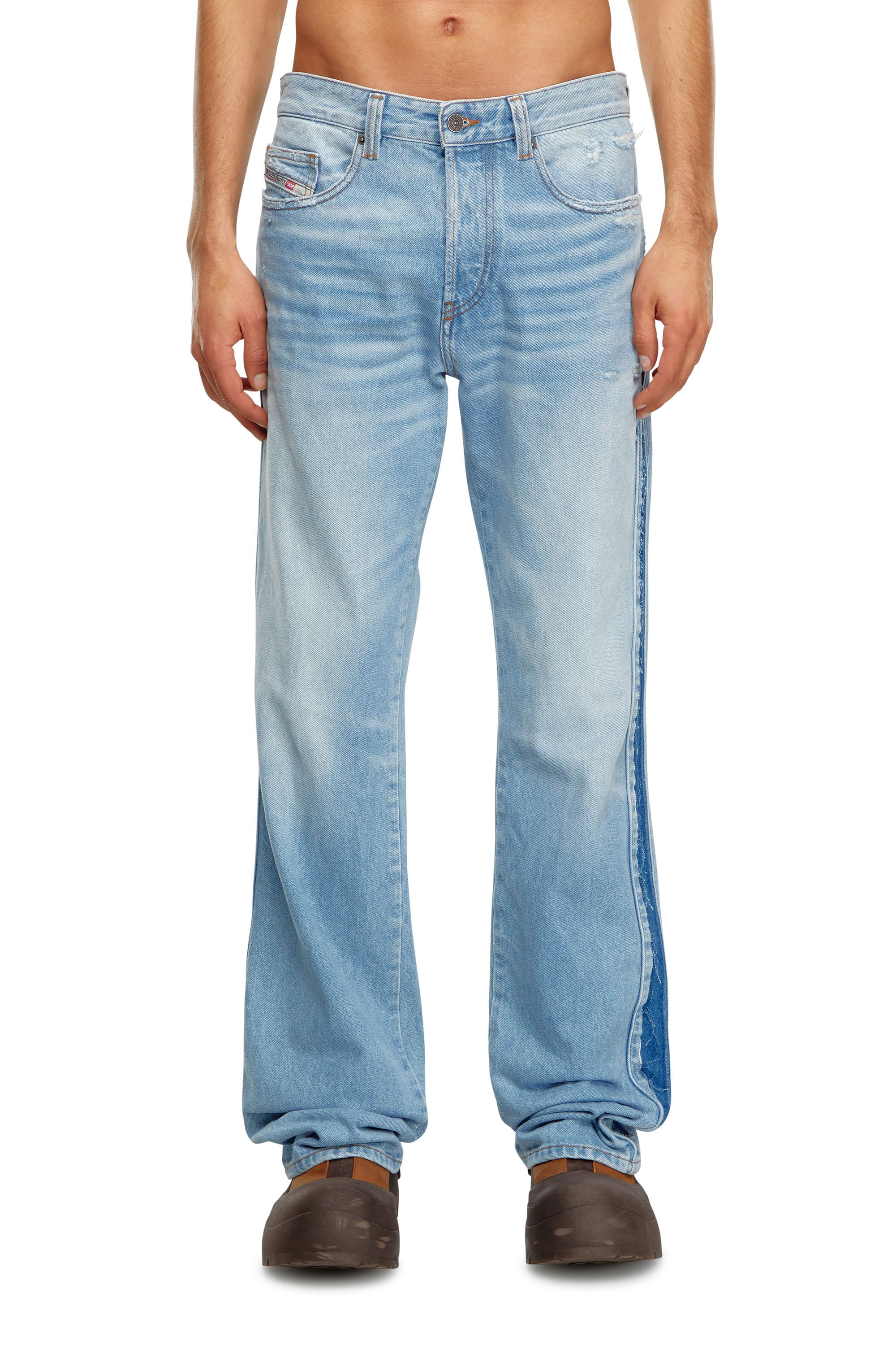 Diesel - Male Bootcut Jeans 1998 D-Buck 09K34, Light Blue - Image 1