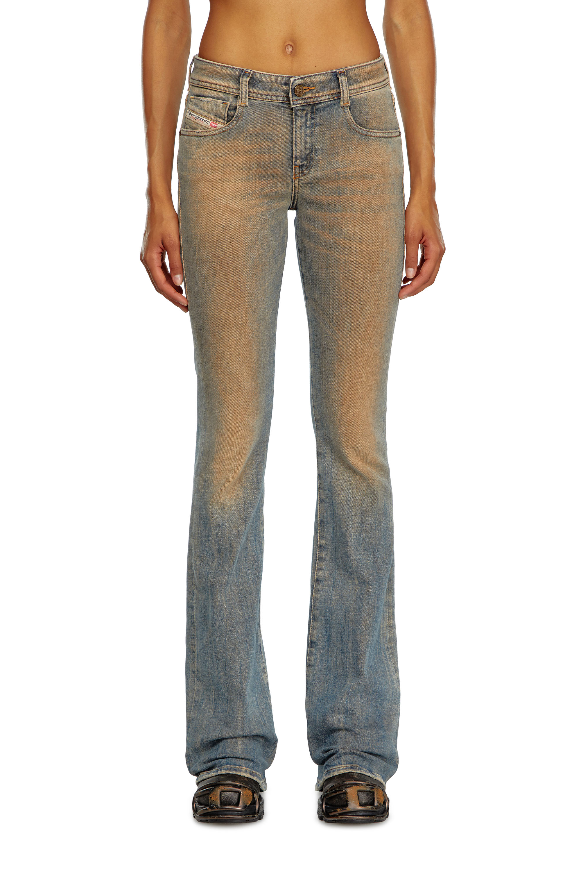 Diesel - Female Bootcut and Flare Jeans 1969 D-Ebbey 09J23, Medium Blue - Image 1