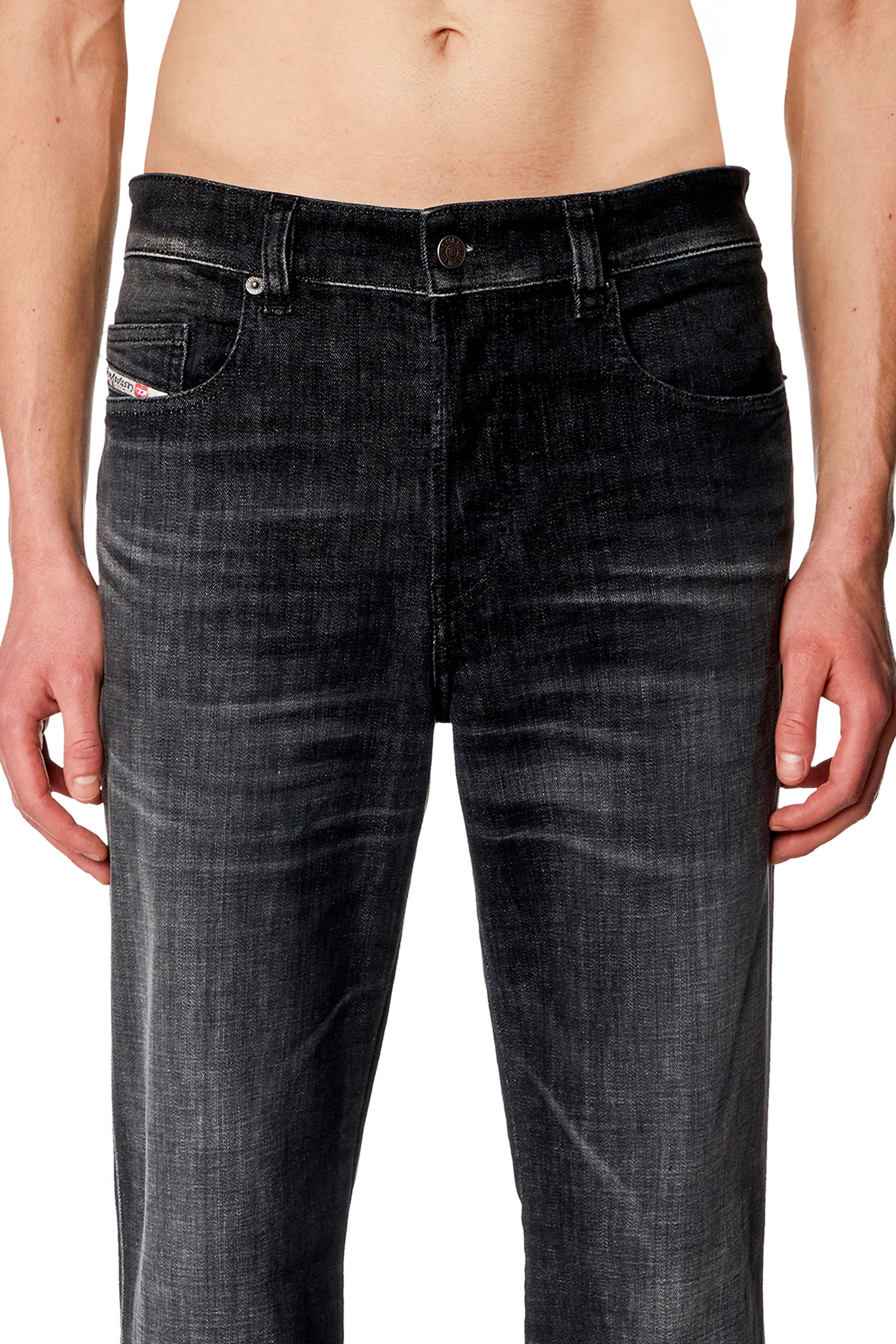 Diesel - Male Bootcut Jeans 1998 D-Buck 09H34, Black/Dark Grey - Image 4