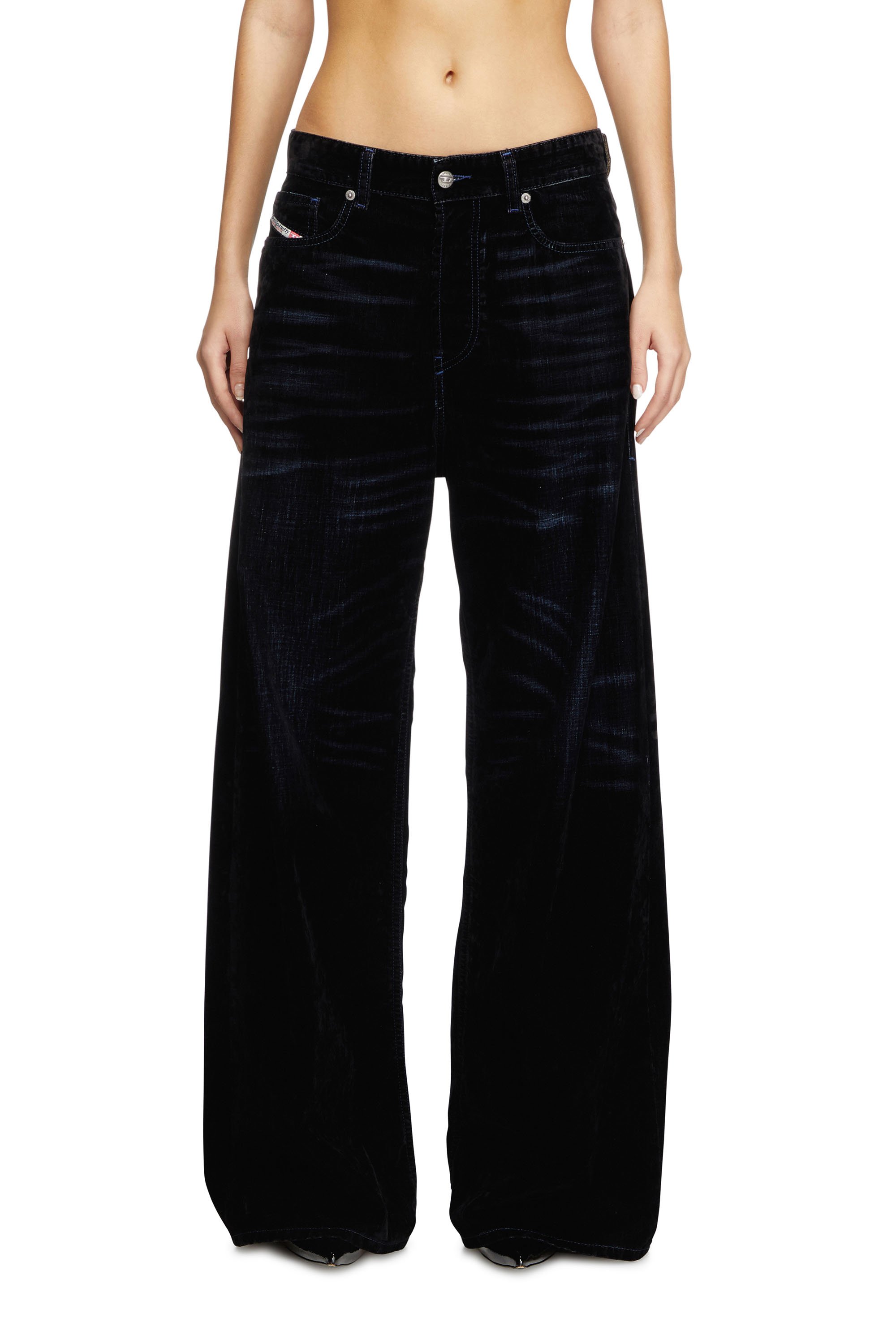 Diesel - Female's Relaxed Jeans 1996 D-Sire 068QY, Dark Blue - 1