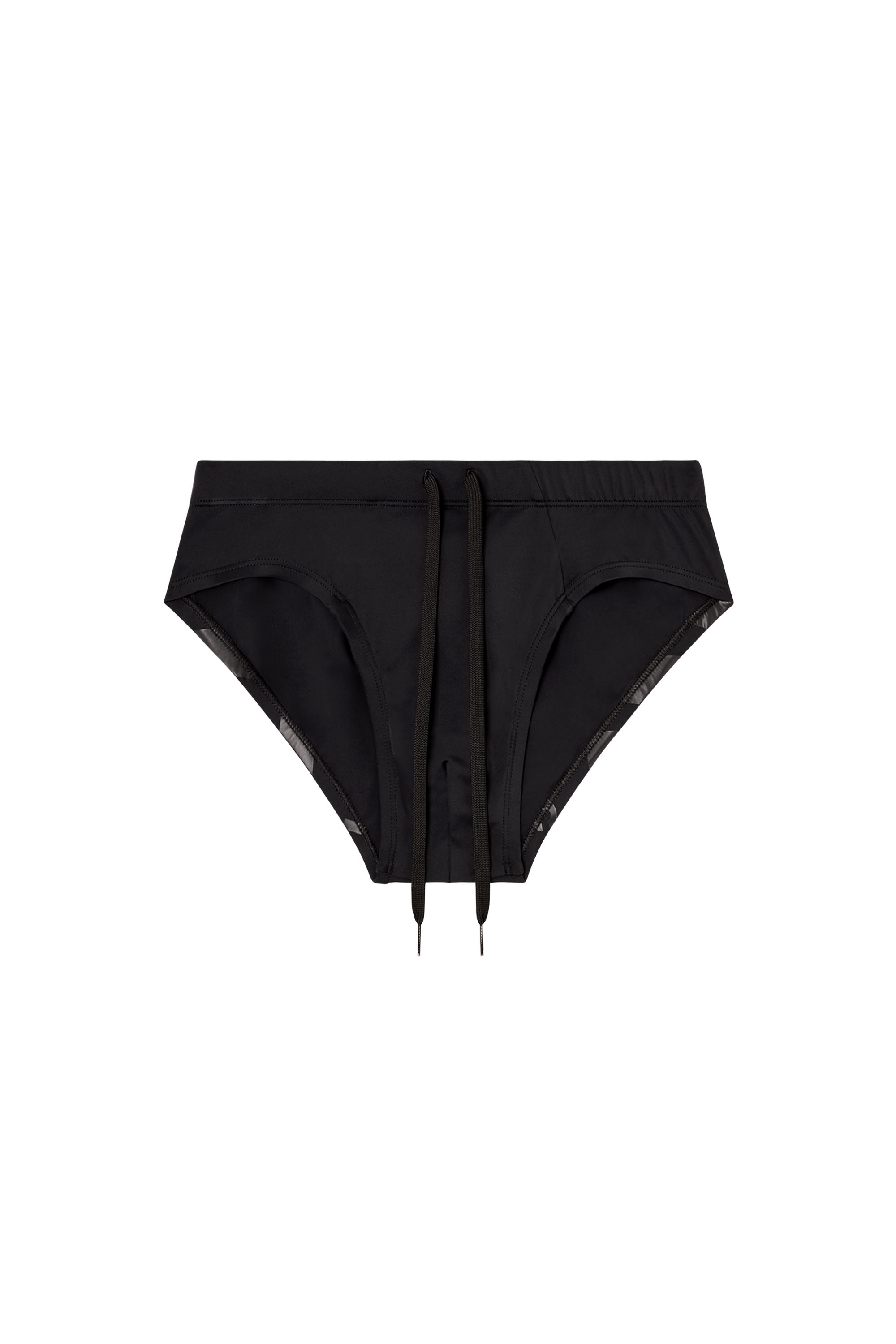 Diesel - ALFIE-D-CORE, Slip de bain avec logo à l'arrière Homme in Noir - 4