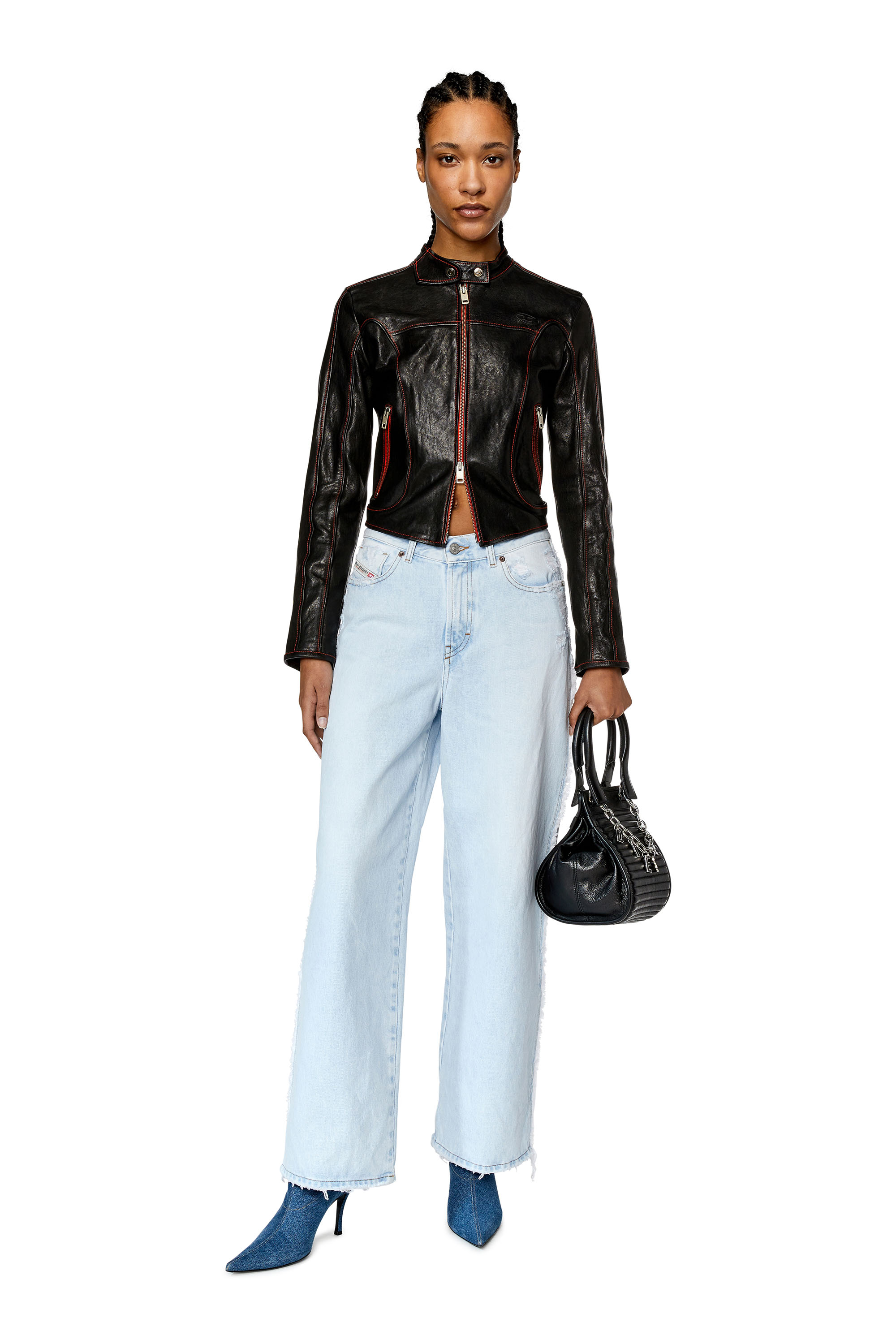 Diesel - 2000 Widee 007M7 Bootcut and Flare Jeans, Bleu Clair - Image 3