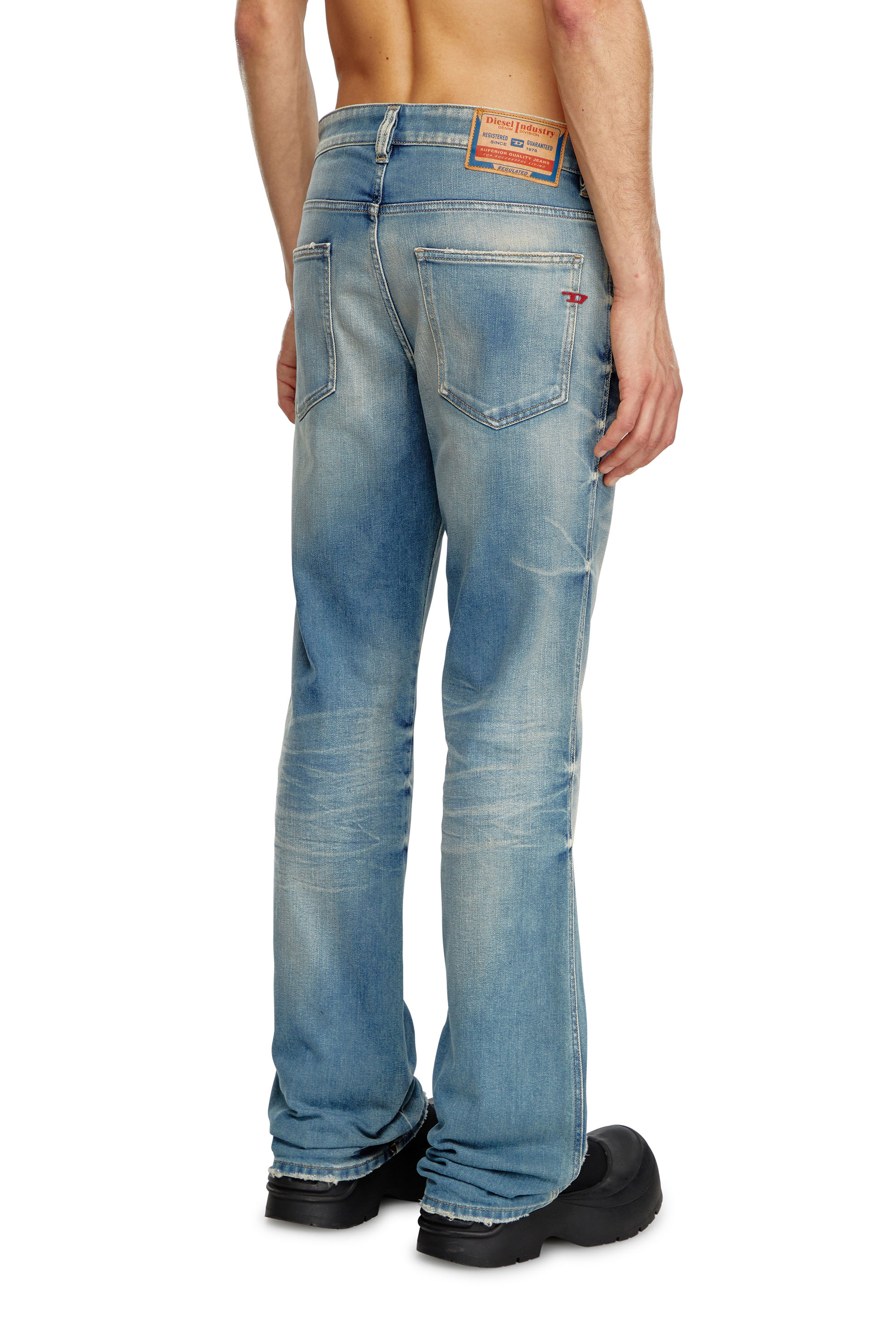 Diesel - Male Bootcut Jeans 1998 D-Buck 09J62, Medium Blue - Image 4