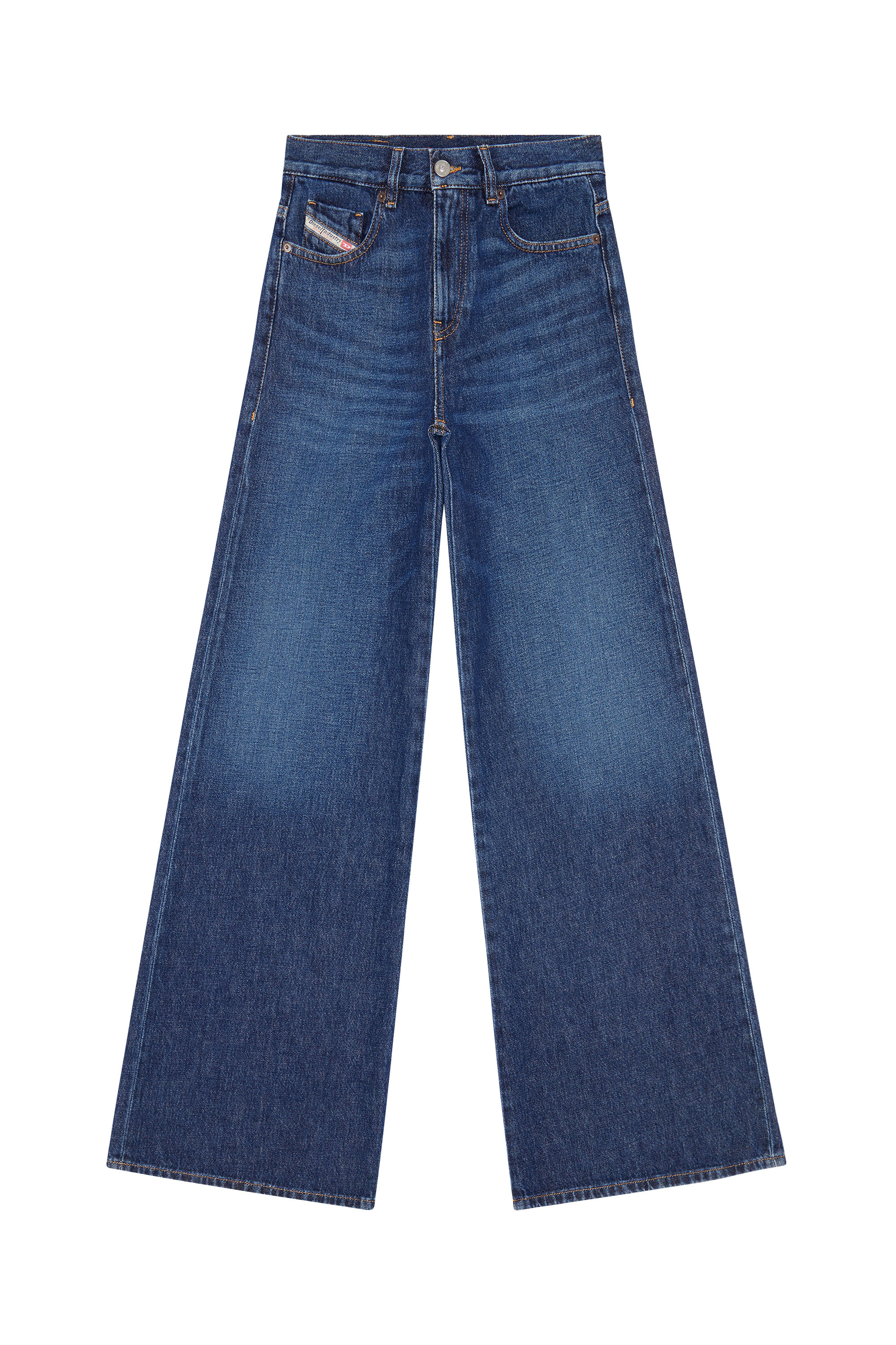 Diesel - Bootcut and Flare Jeans 1978 D-Akemi 09C03, Dark Blue - Image 6
