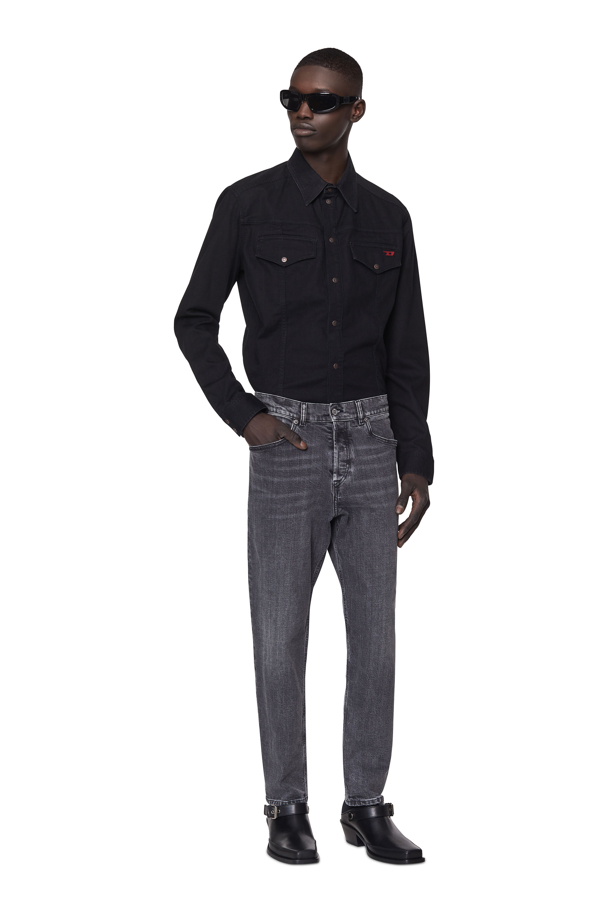 Diesel - 2005 D-FINING 09C47 Tapered Jeans,  - Image 2