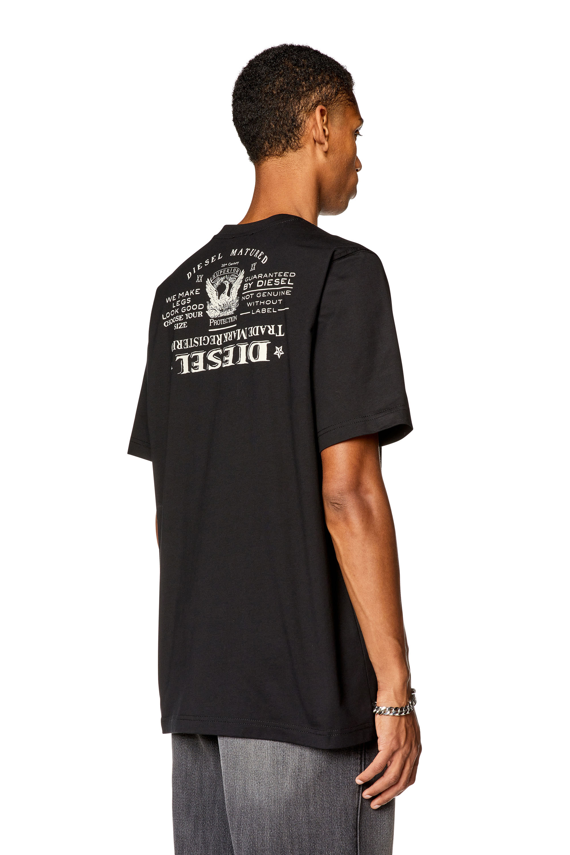 Diesel - T-JUST-L4, Noir - Image 2