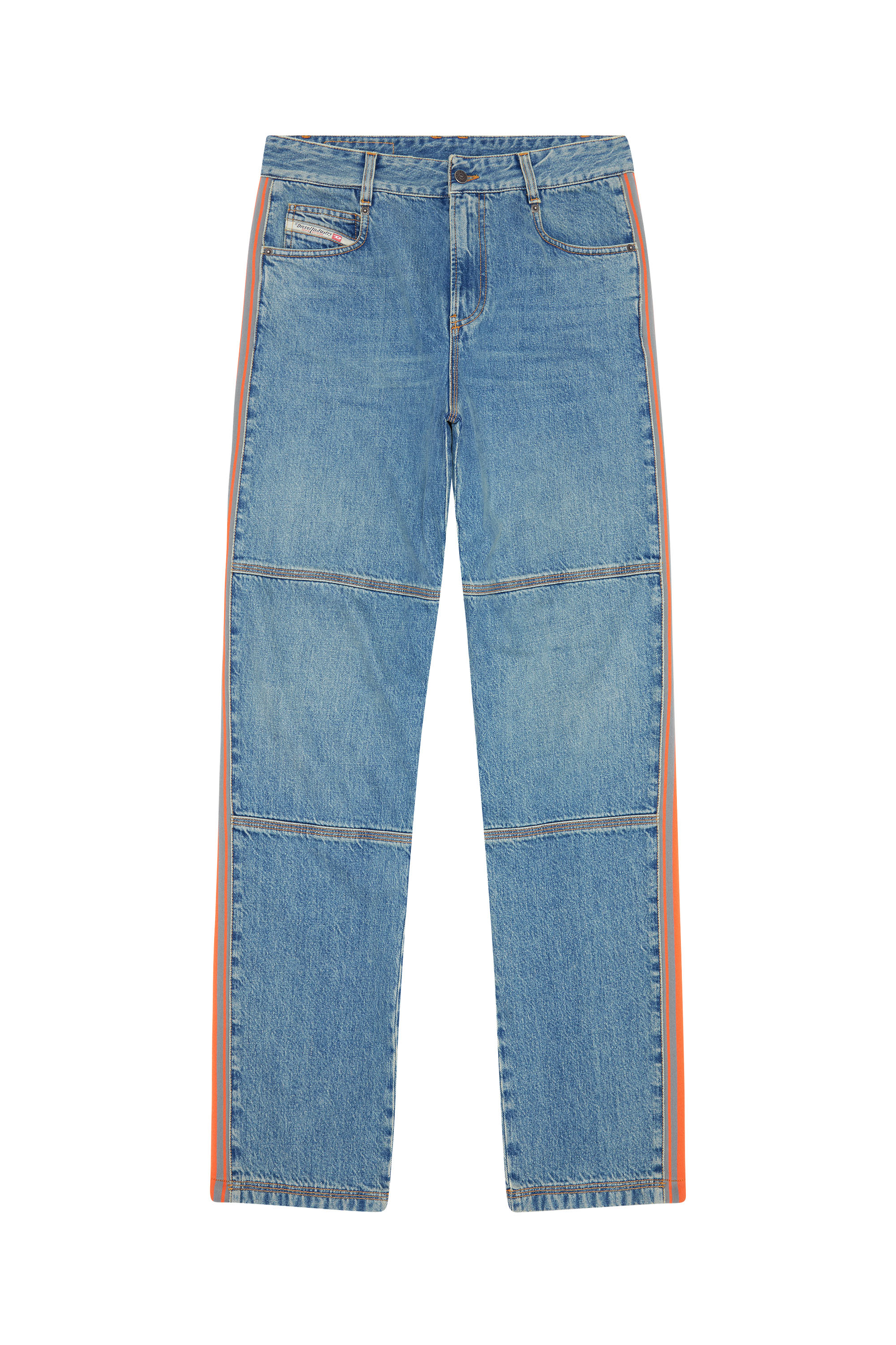 Diesel - D-Arbus 0EIAW Straight Jeans, Bleu moyen - Image 3
