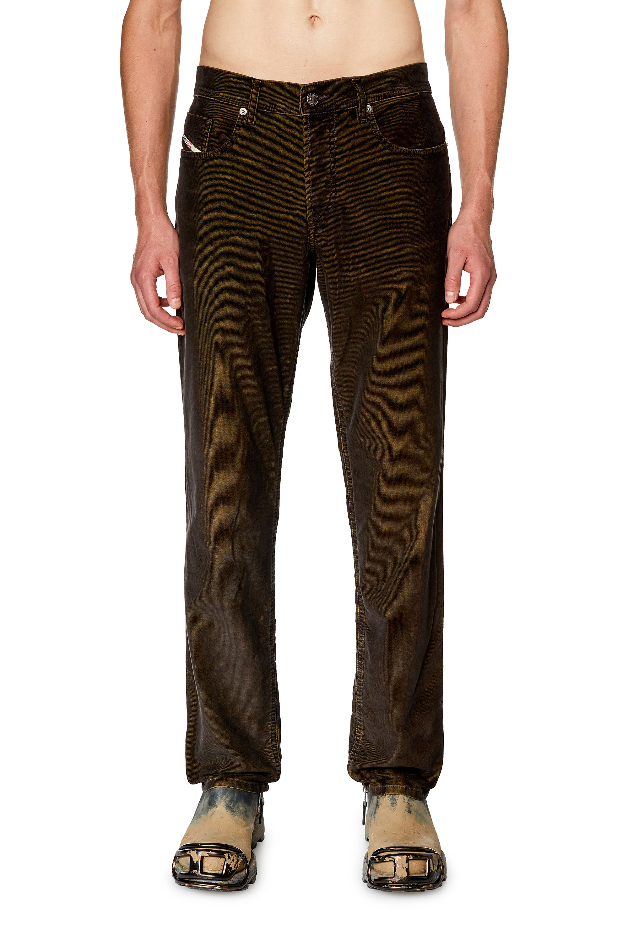 Diesel - Male Tapered Jeans 2023 D-Finitive 003GJ, Dark Green - Image 2