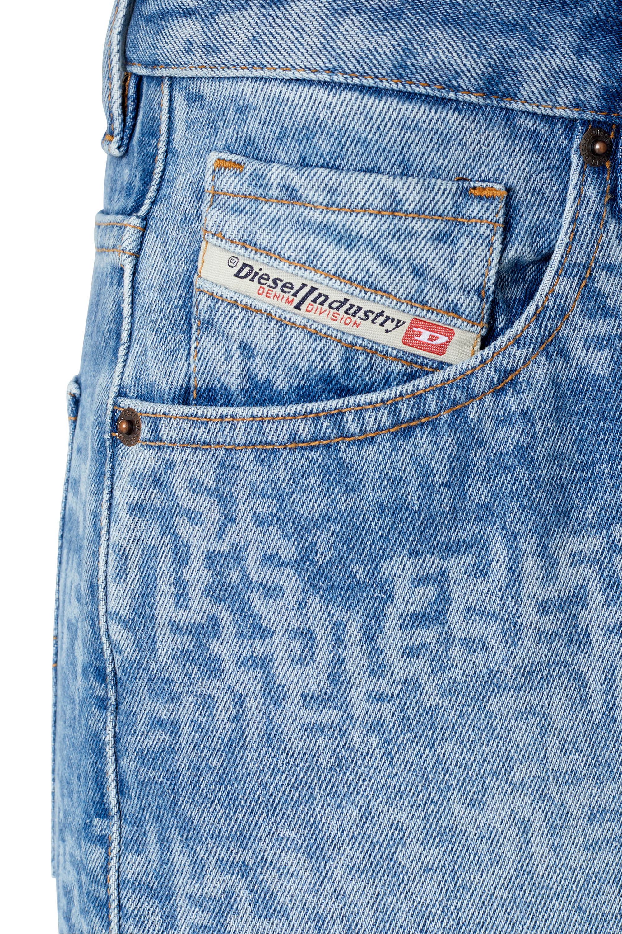 Diesel - 1999 D-Reggy 007F5 Straight Jeans, Light Blue - Image 3