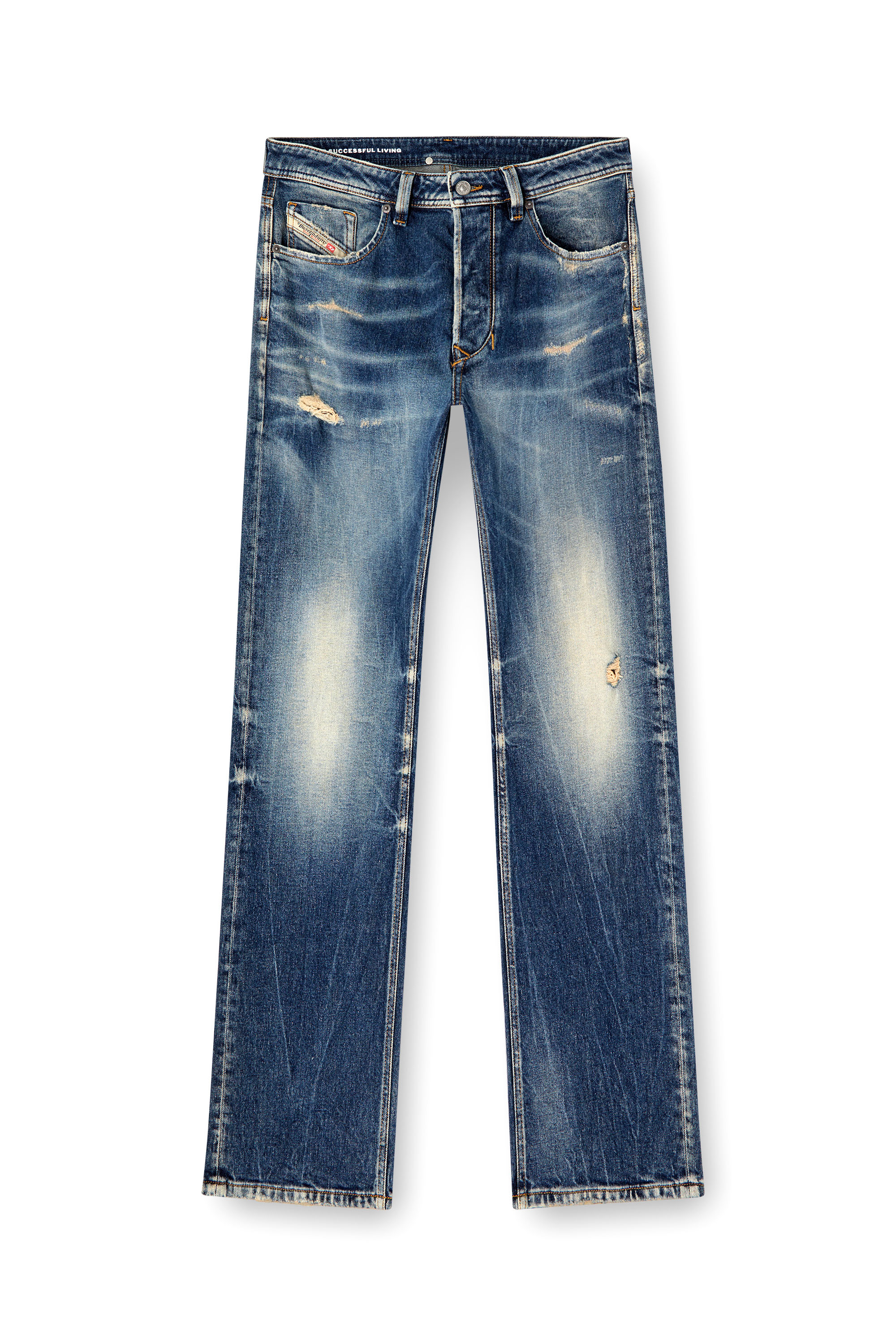 Diesel - Male's Regular Jeans 1985 Larkee 007Y6, Dark Blue - 5