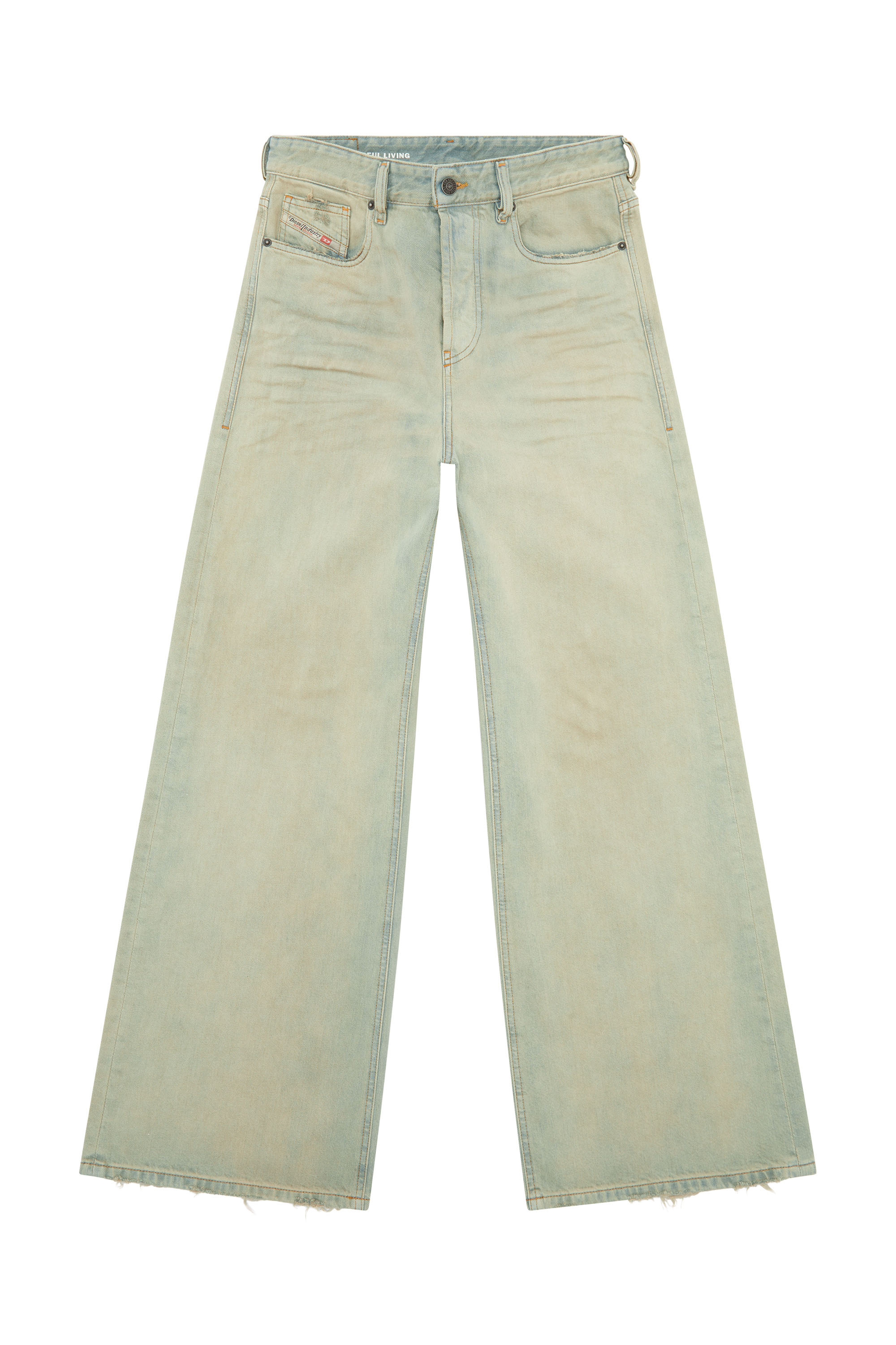 Diesel - Female Straight Jeans 1996 D-Sire 09H60, Light Blue - Image 3