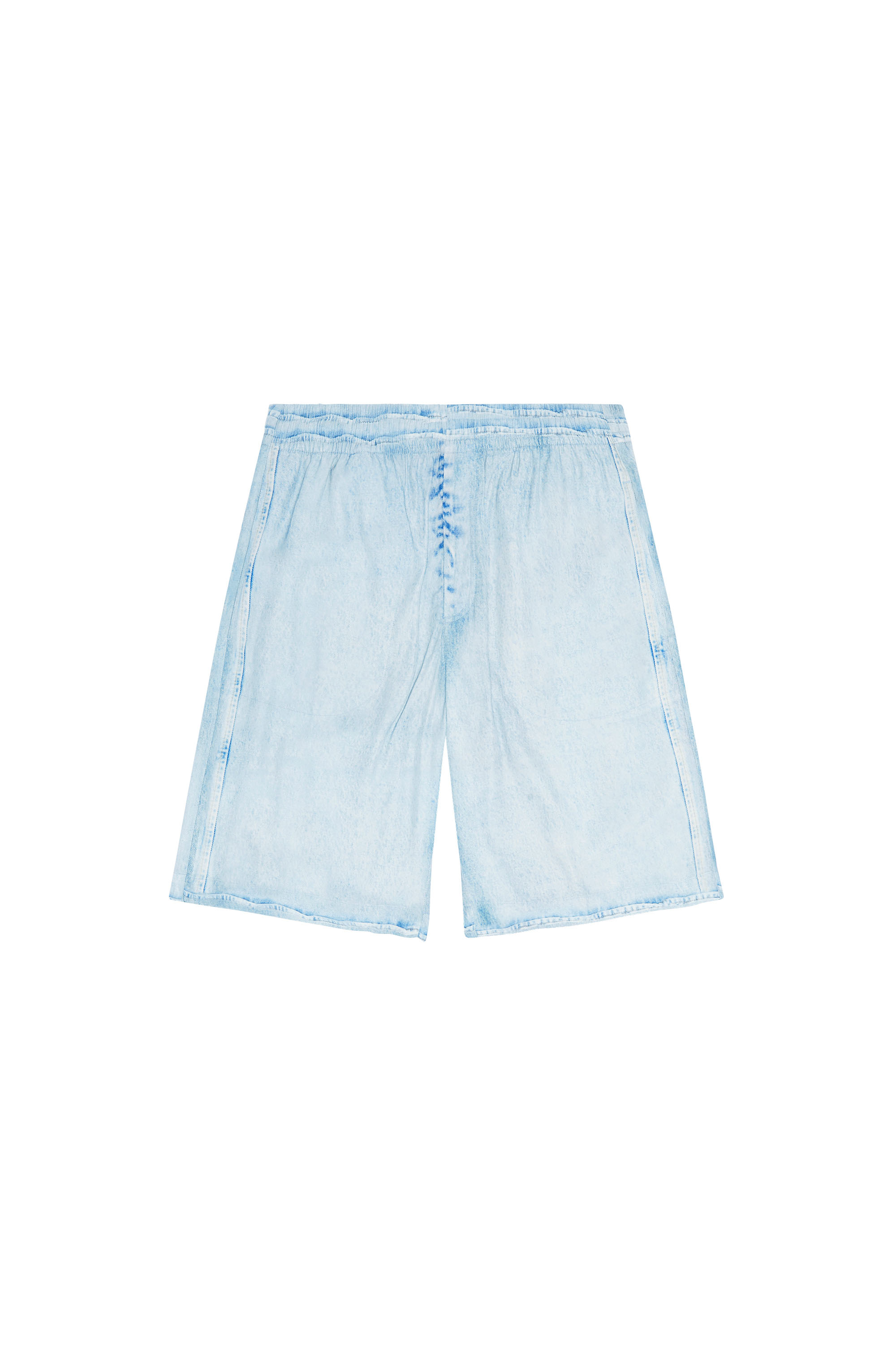 Diesel - P-FERG-DNM, Short avec imprimé trompe-l'œil Homme in Bleu - 5