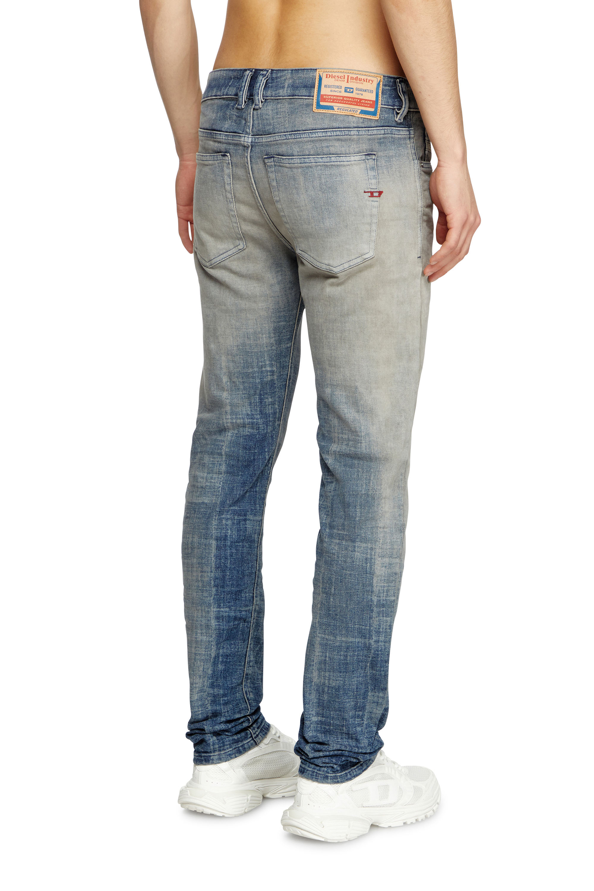 Diesel - Skinny Jeans 1979 Sleenker 09K57 Homme, Bleu moyen - Image 4