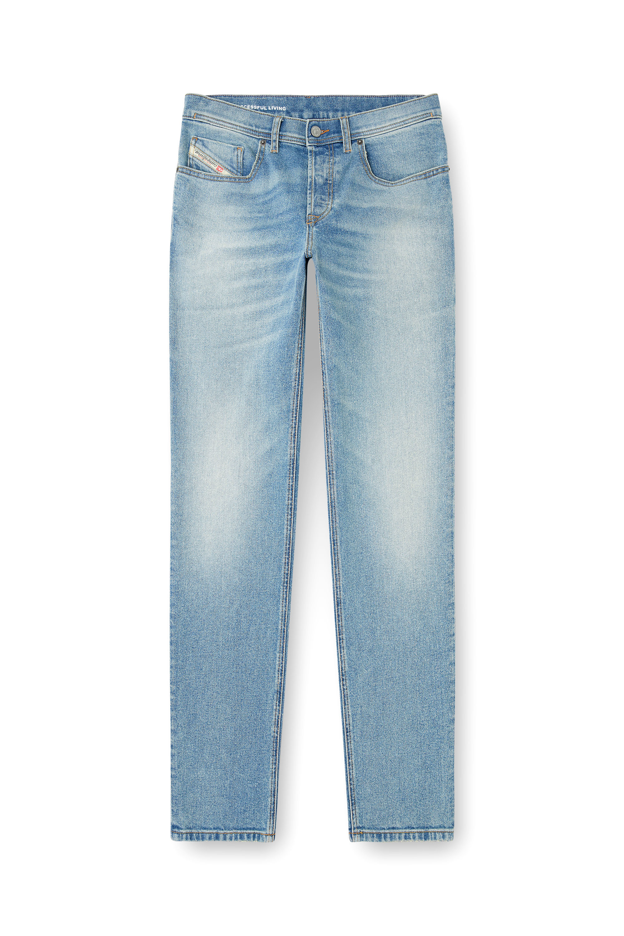 Diesel - Male's Regular Jeans 2023 D-Finitive 0DBEH, Light Blue - 3