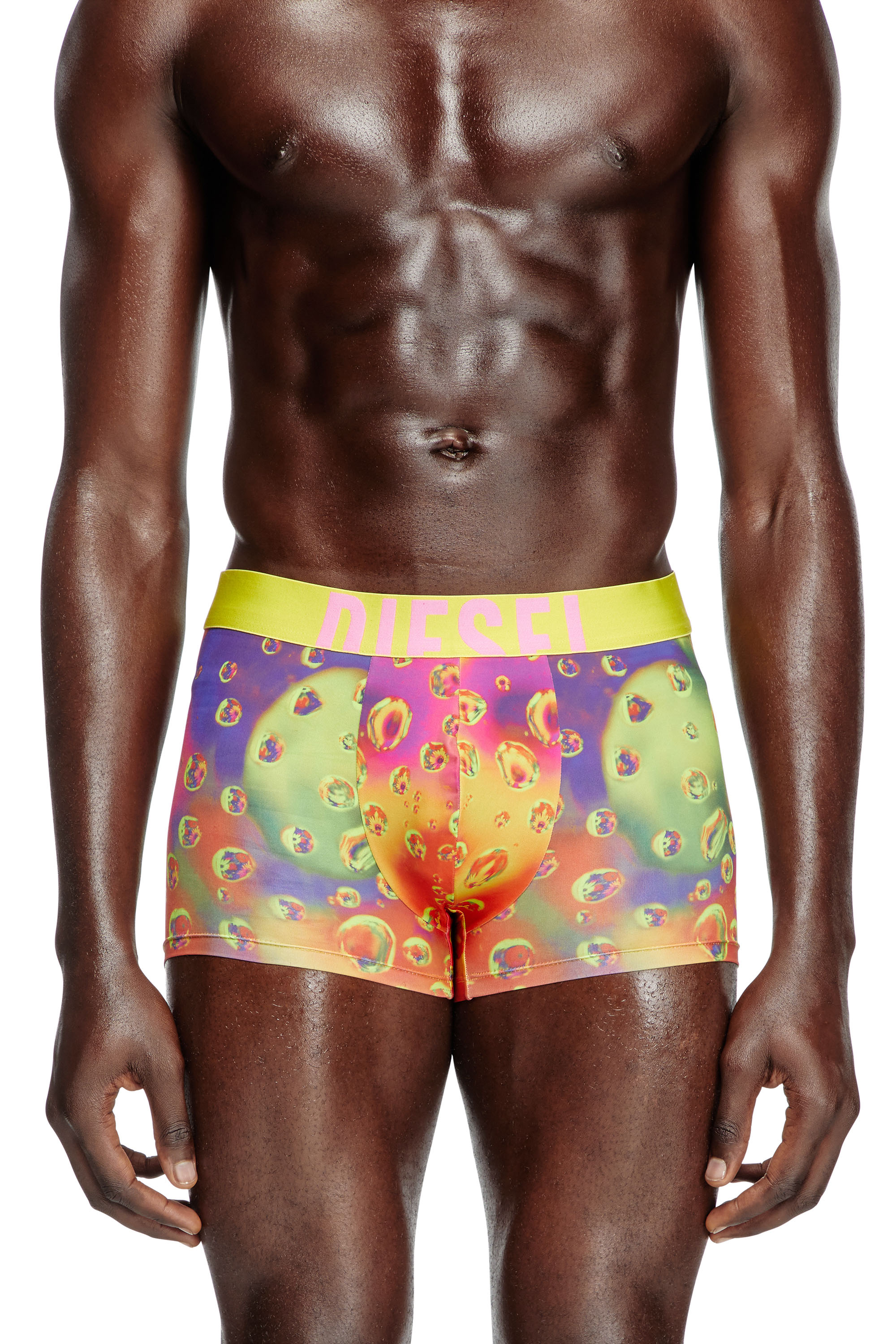 Diesel - DAMIEN-D-POP-40, Male's Boxer briefs with acid rain print in Multicolor - 2