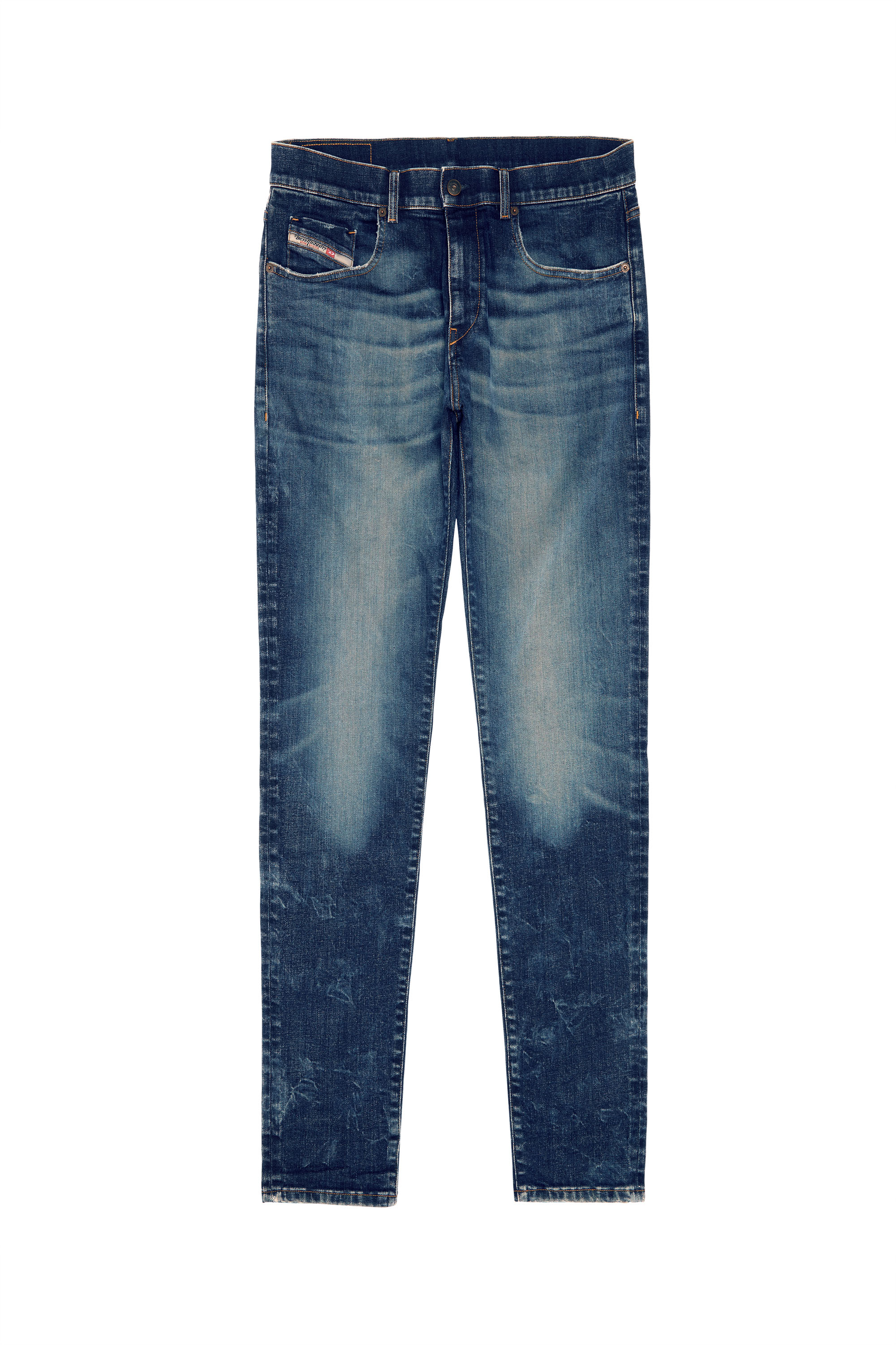Diesel - 2019 D-STRUKT 09C73 Slim Jeans, Bleu Foncé - Image 7