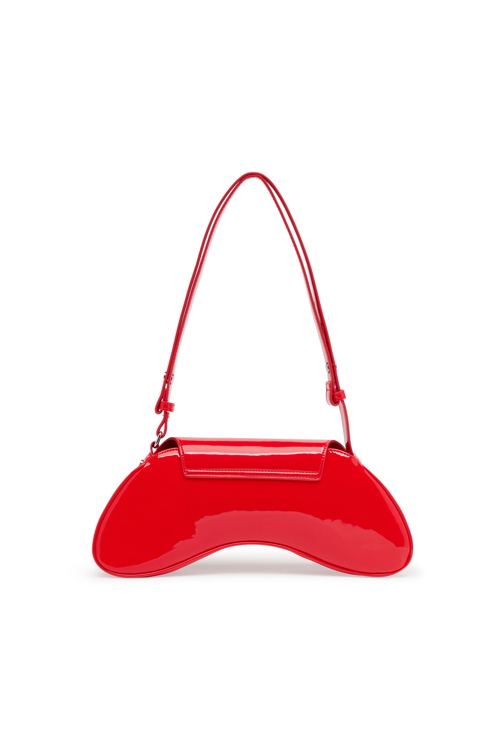 Diesel - PLAY CROSSBODY, Femme Play-Sac à bandoulière glossy in Rouge - Image 2
