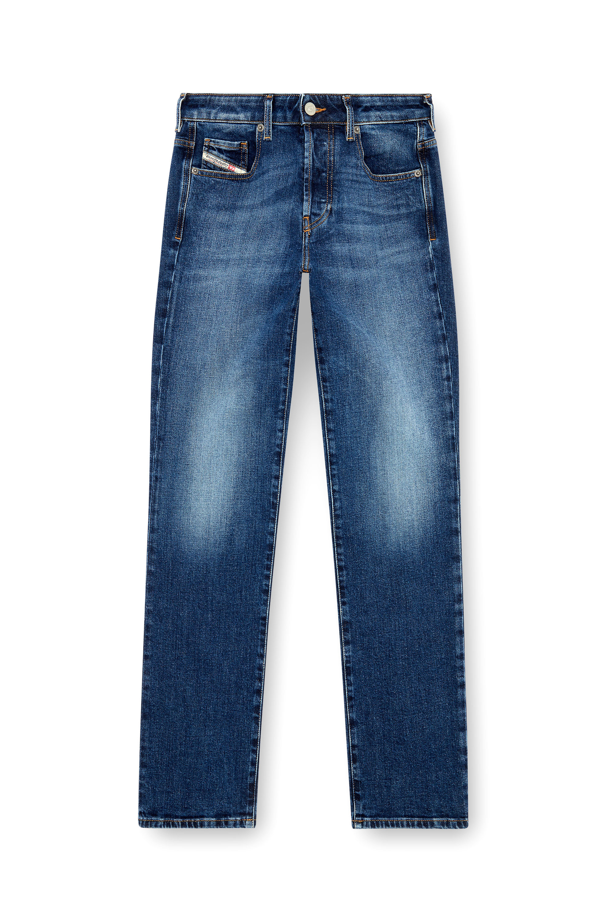 Diesel - Female Straight Jeans 1989 D-Mine 09I28, Dark Blue - Image 3