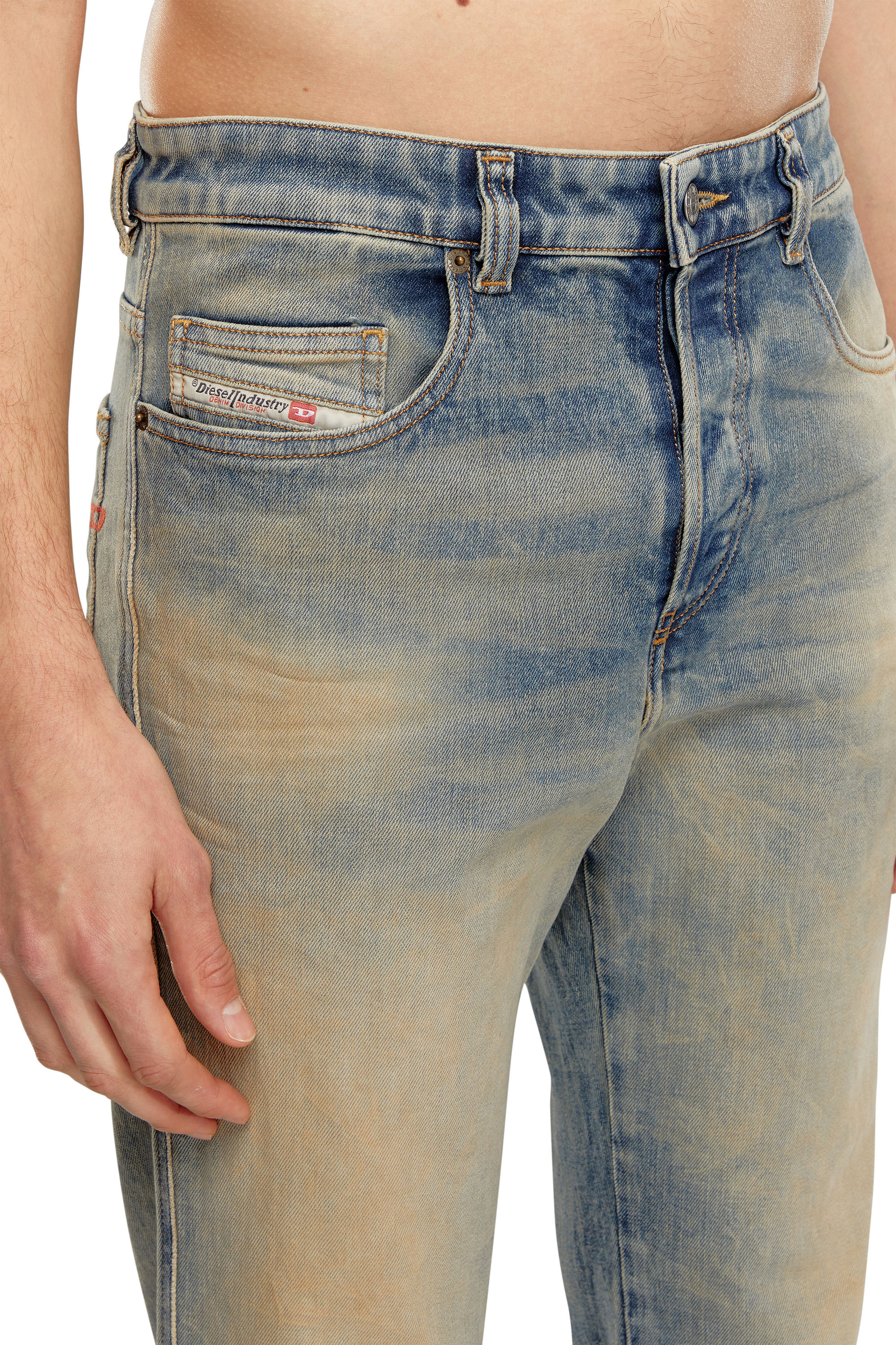 Diesel - Male Bootcut Jeans 1998 D-Buck 09H78, Medium Blue - Image 4