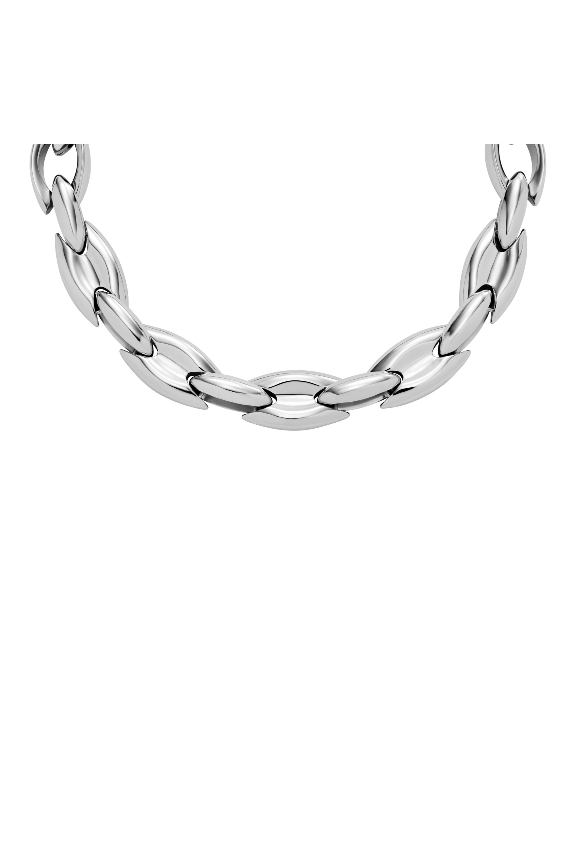 Diesel - DX1586040 JEWEL, Unisex's Stainless Steel Chain Necklace in Silver - 3