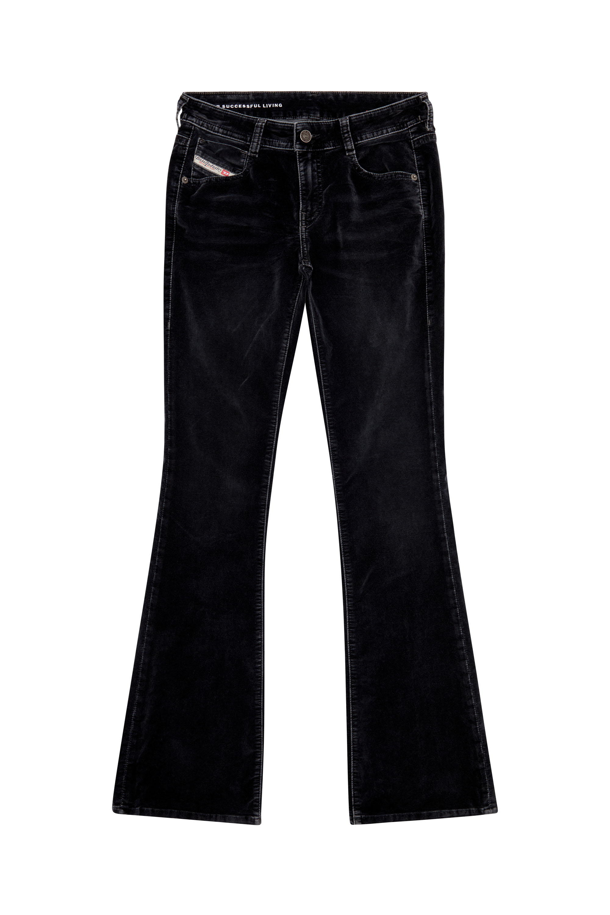 Diesel - Bootcut and Flare Jeans 1969 D-Ebbey 003HL, Black - Image 1
