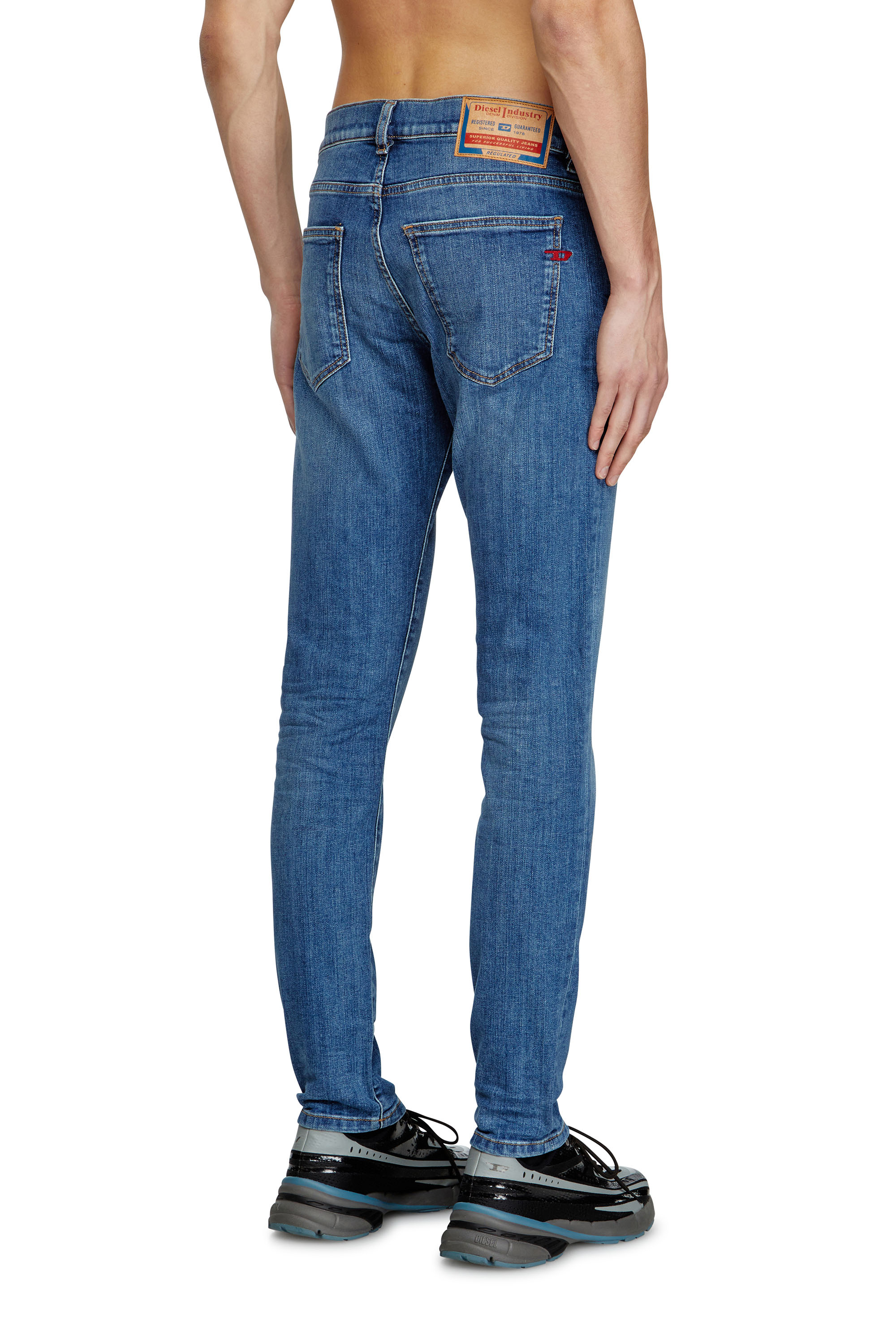 Diesel - Male's Slim Jeans 2019 D-Strukt 0KIAL, Light Blue - 4