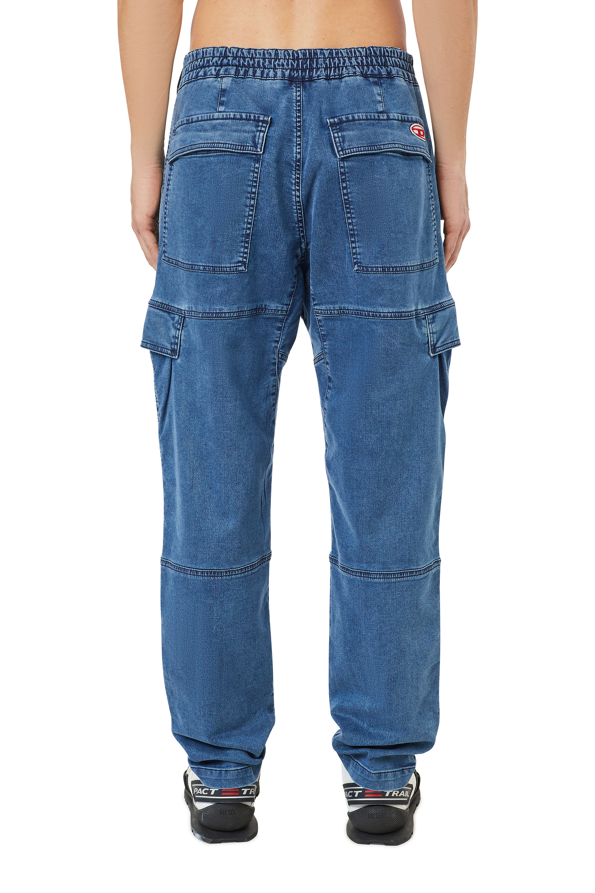 Diesel - Krooley JoggJeans® 069ZK Tapered, Medium Blue - Image 2