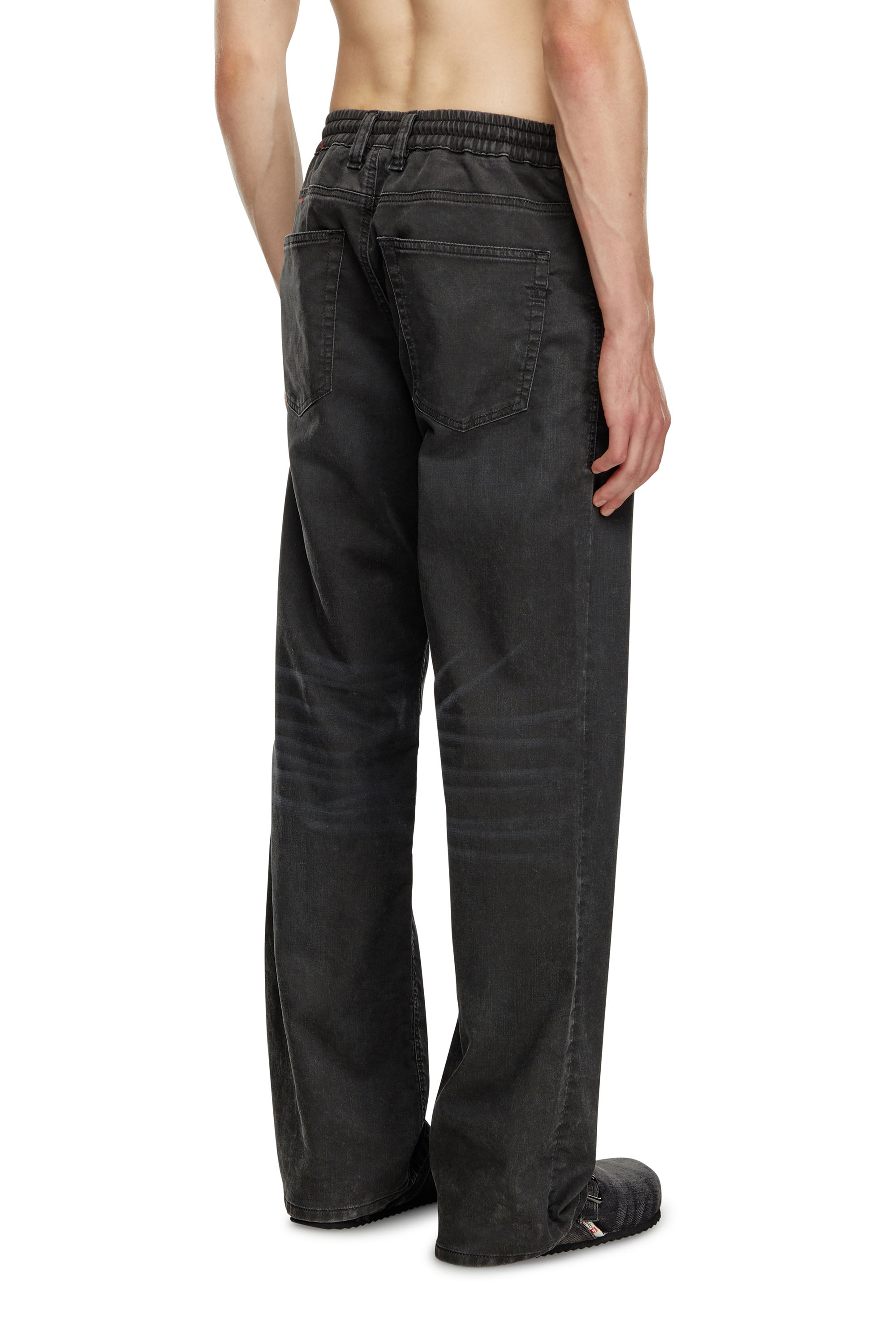 Diesel - Male's Relaxed 2080 D-Reel Joggjeans® 09J75, Black/Dark Grey - 3