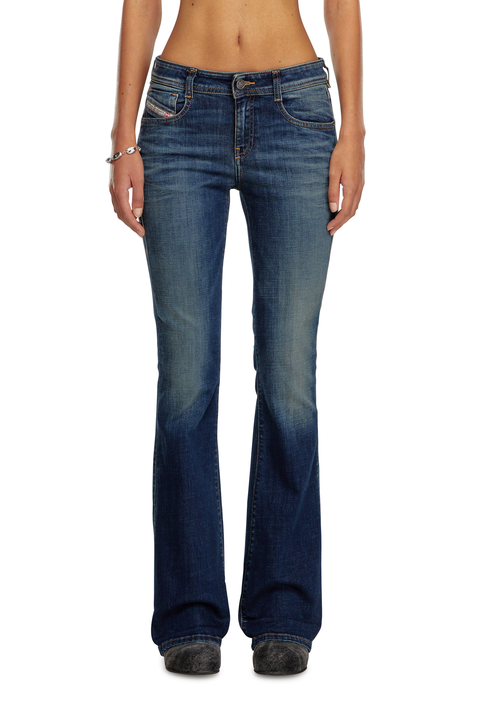 Diesel - Female Bootcut and Flare Jeans 1969 D-Ebbey 09J20, Dark Blue - Image 1