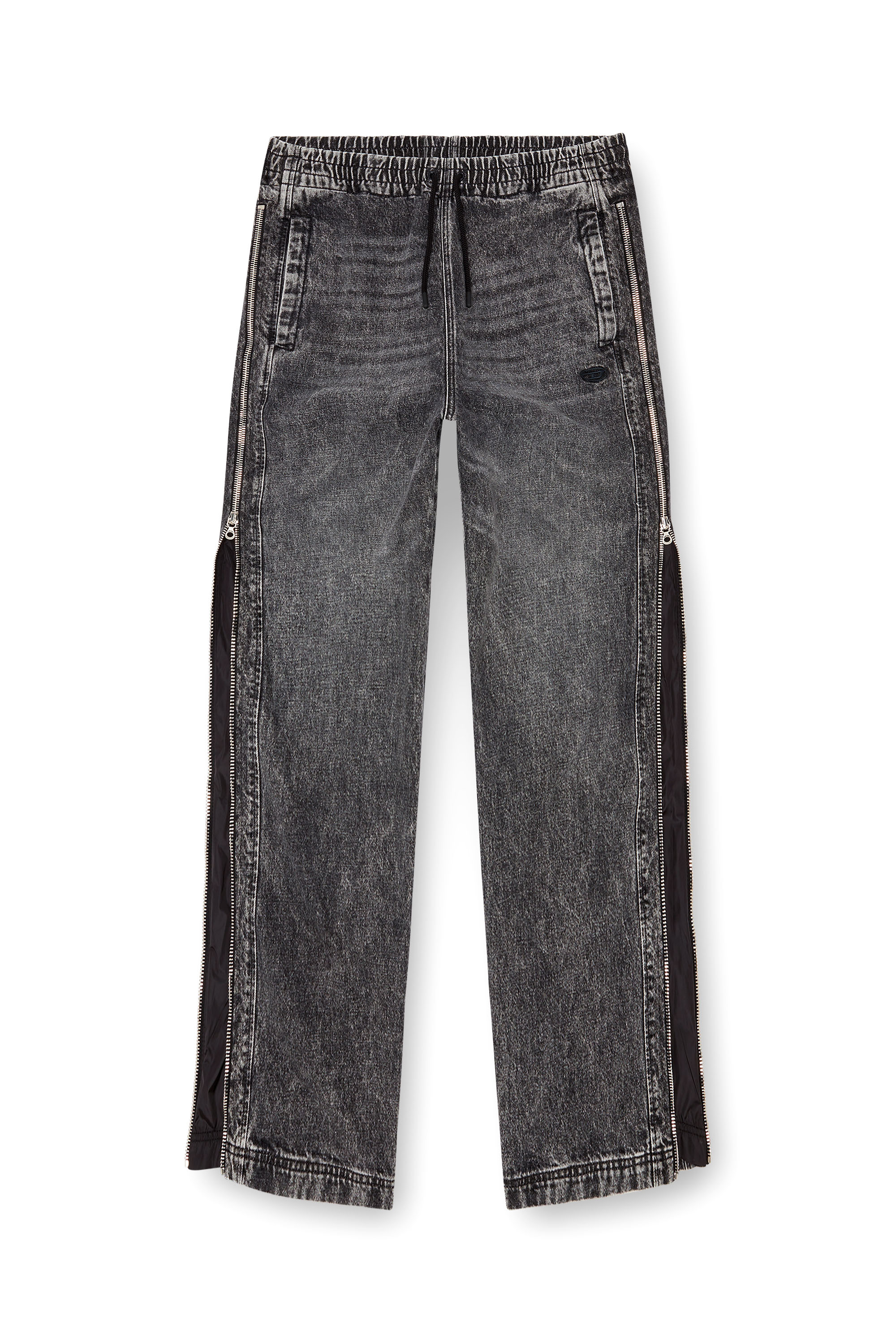 Diesel - Male Straight Jeans D-Martian 09K24, Black/Dark Grey - Image 3