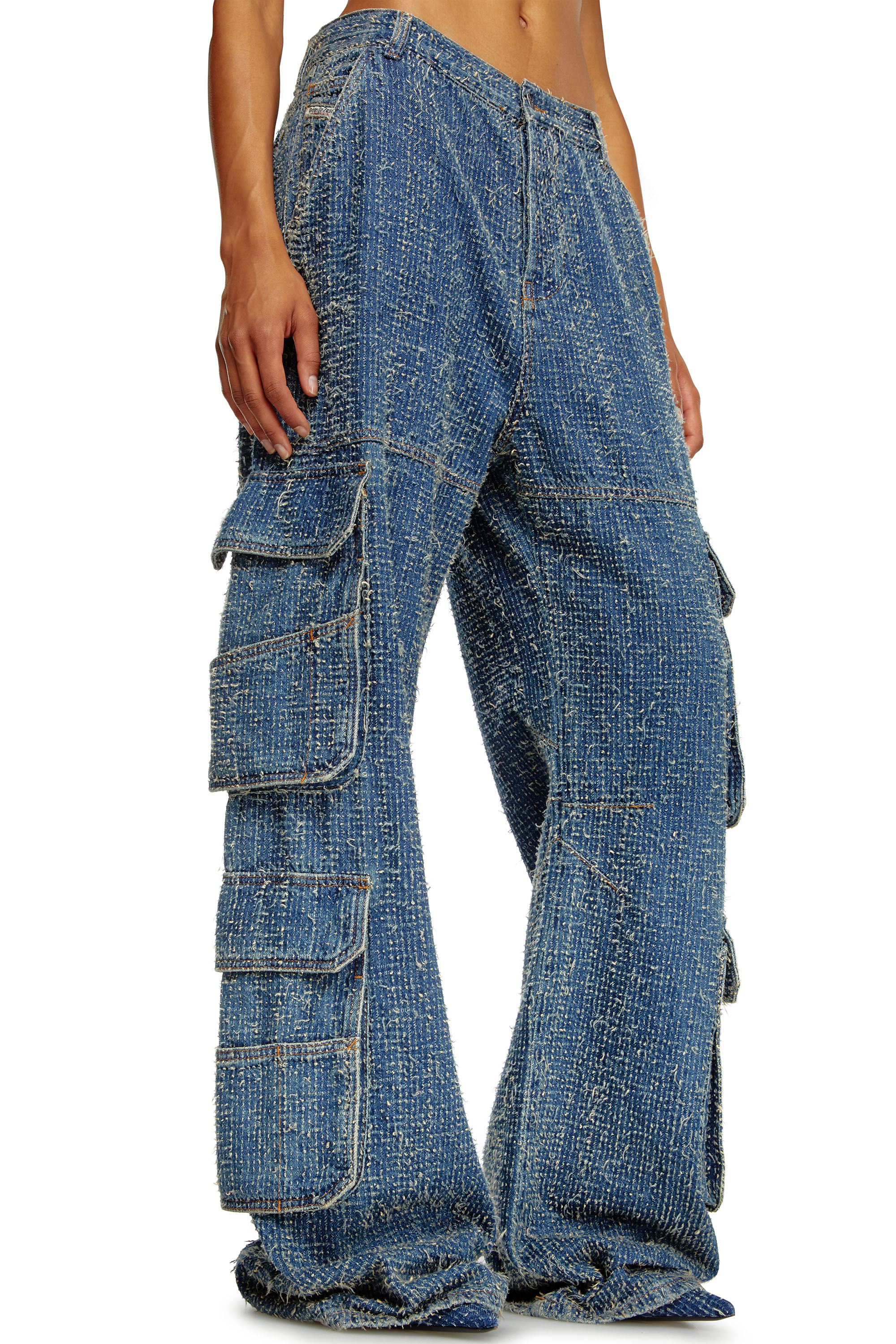 Diesel - Relaxed Jeans 1996 D-Sire 0PGAH Femme, Bleu moyen - Image 4