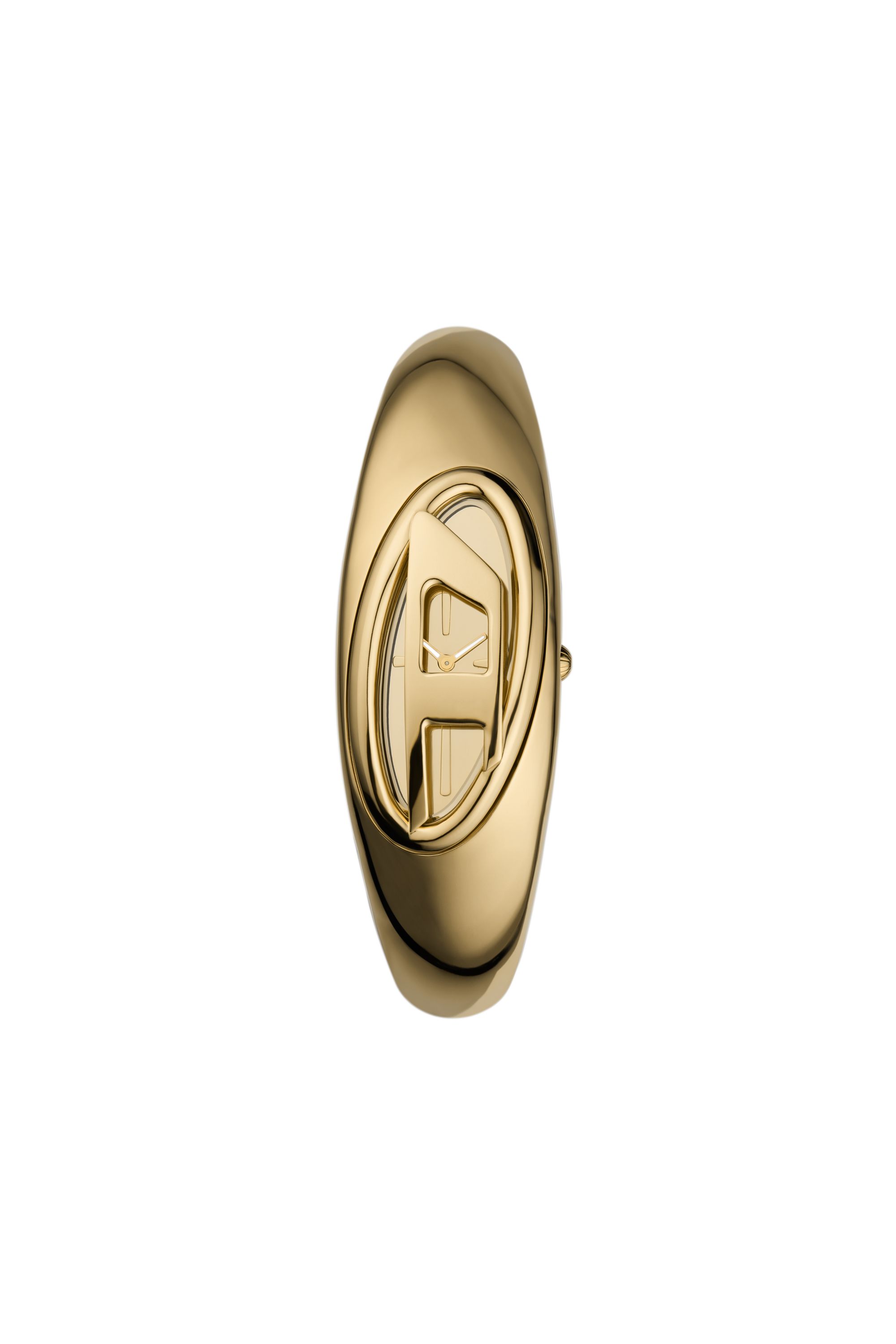 Diesel - DZ5608 WATCH, Female's Wonder-D Two-Hand Gold-Tone Stainless Steel Watch in Gold - 1