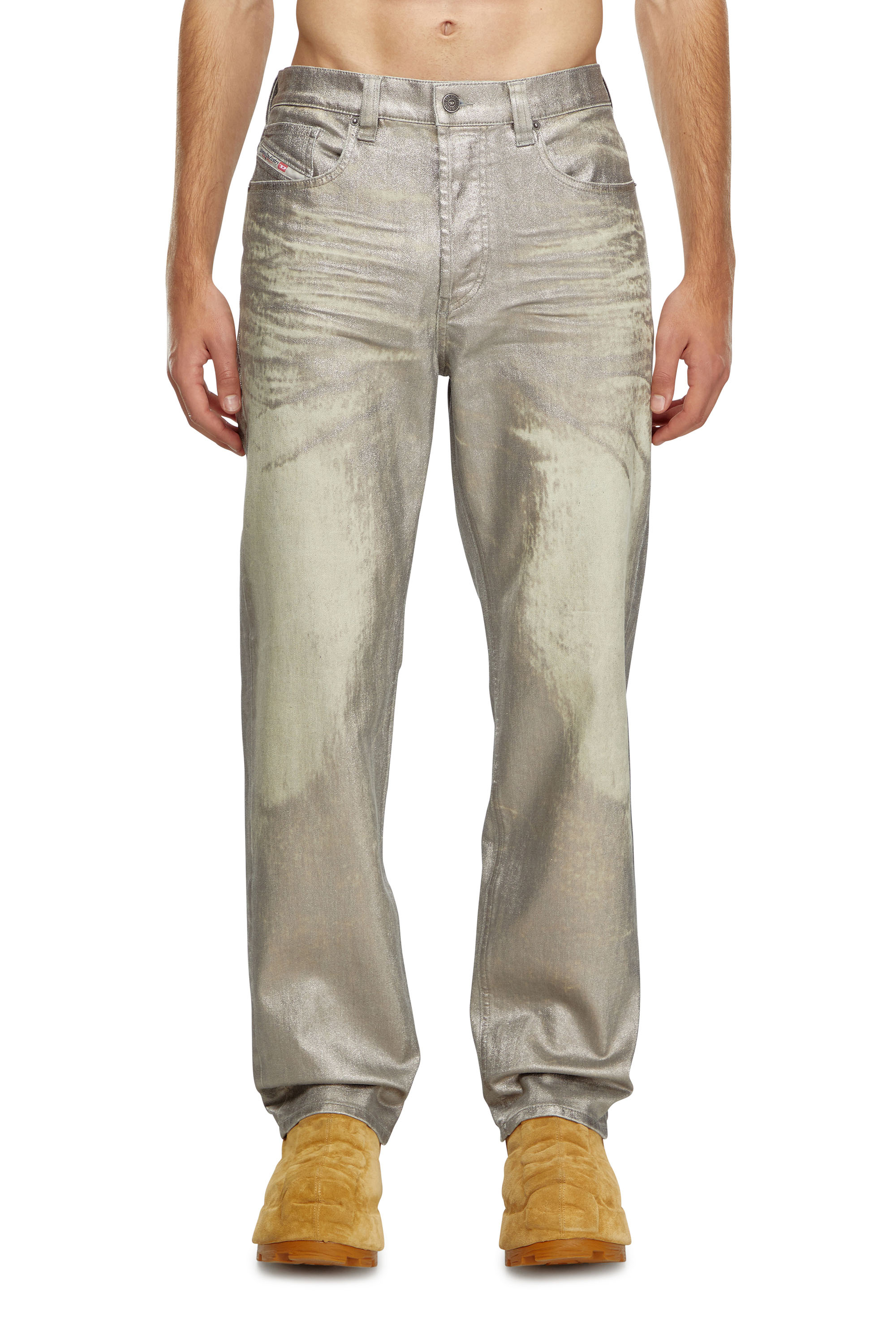 Diesel - Male's Straight Jeans 2010 D-Macs 0CBCZ, Grey - 1