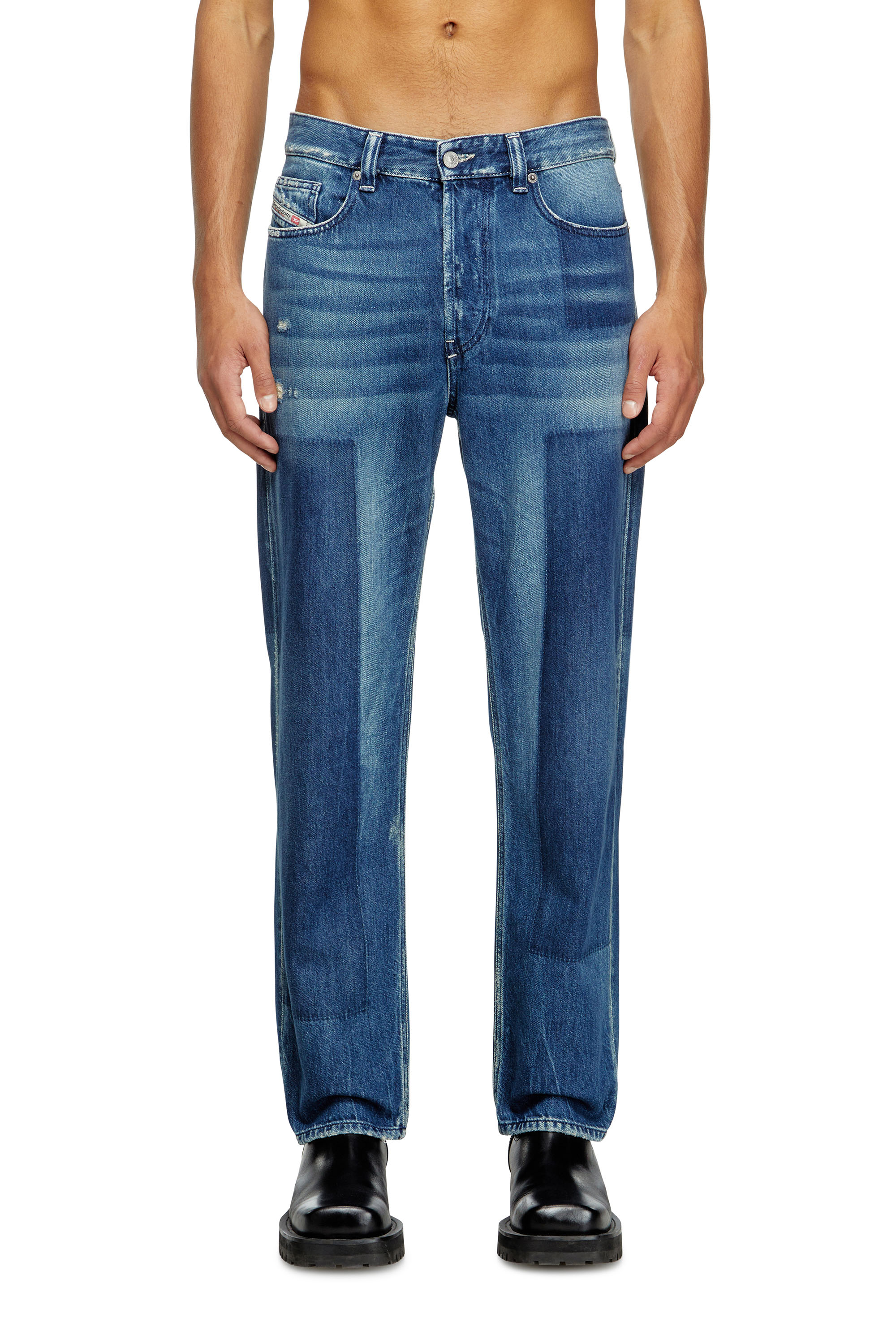Diesel - Regular Jeans 2024 D-Macs 09M52 Homme, Bleu Foncé - Image 1