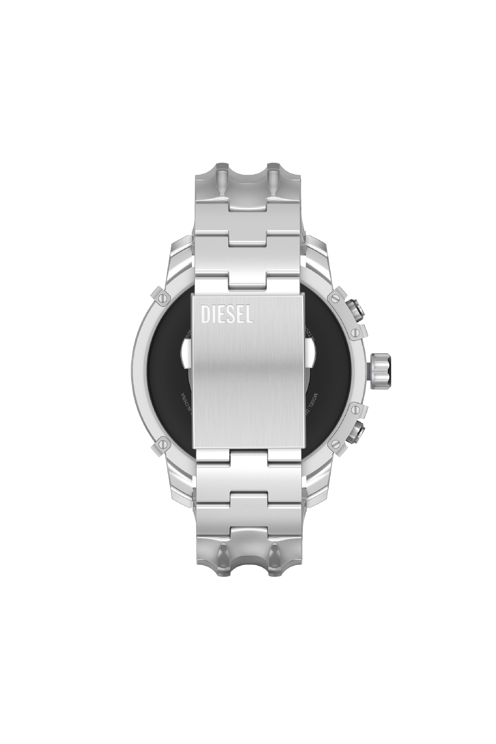 Diesel - DZT2040V, Male's Griffed stainless steel smartwatch in Silver - 2